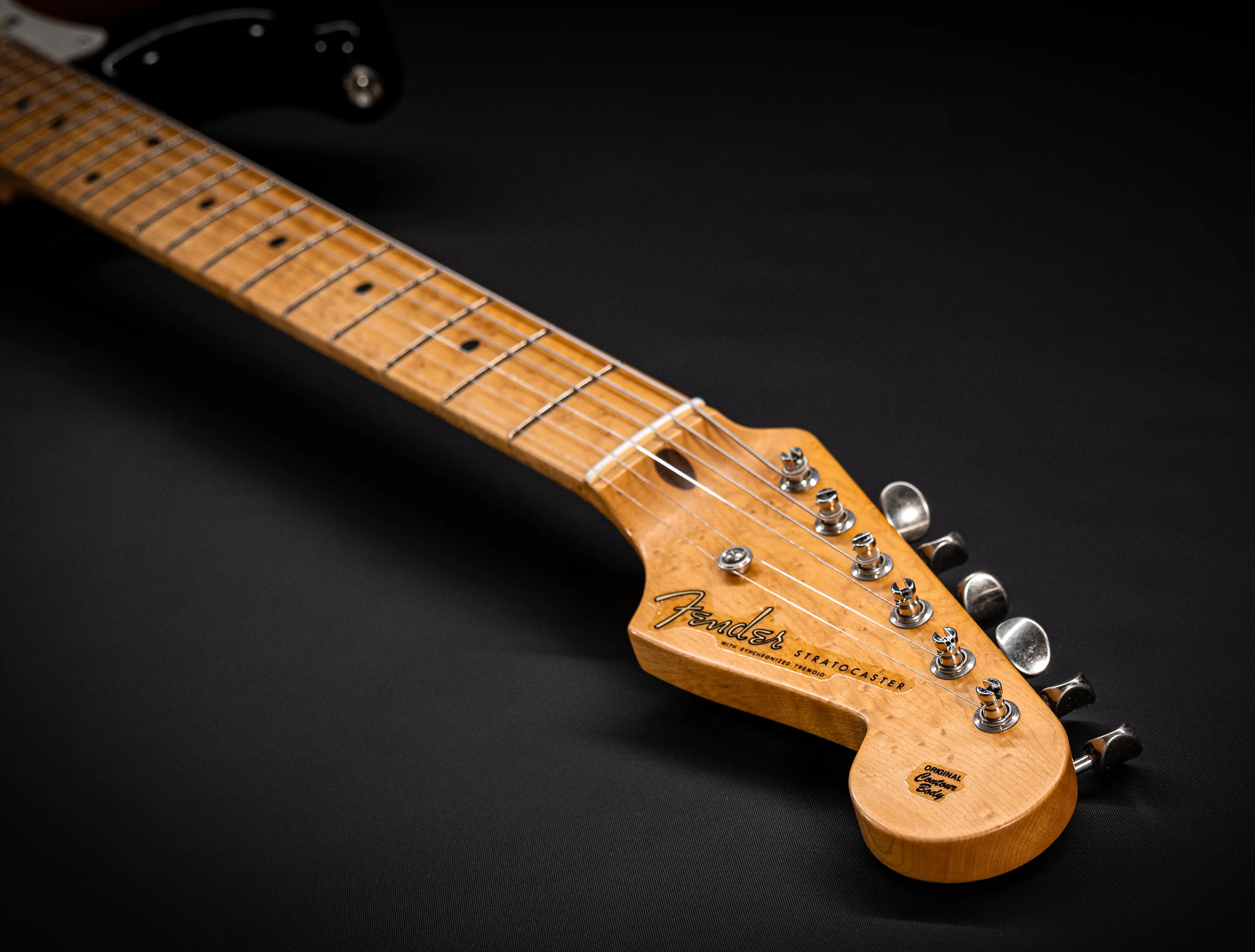 Fender Masterbuilt Kyle McMillin 1955 Stratocaster Closet Classic Ash Body - Sunburst