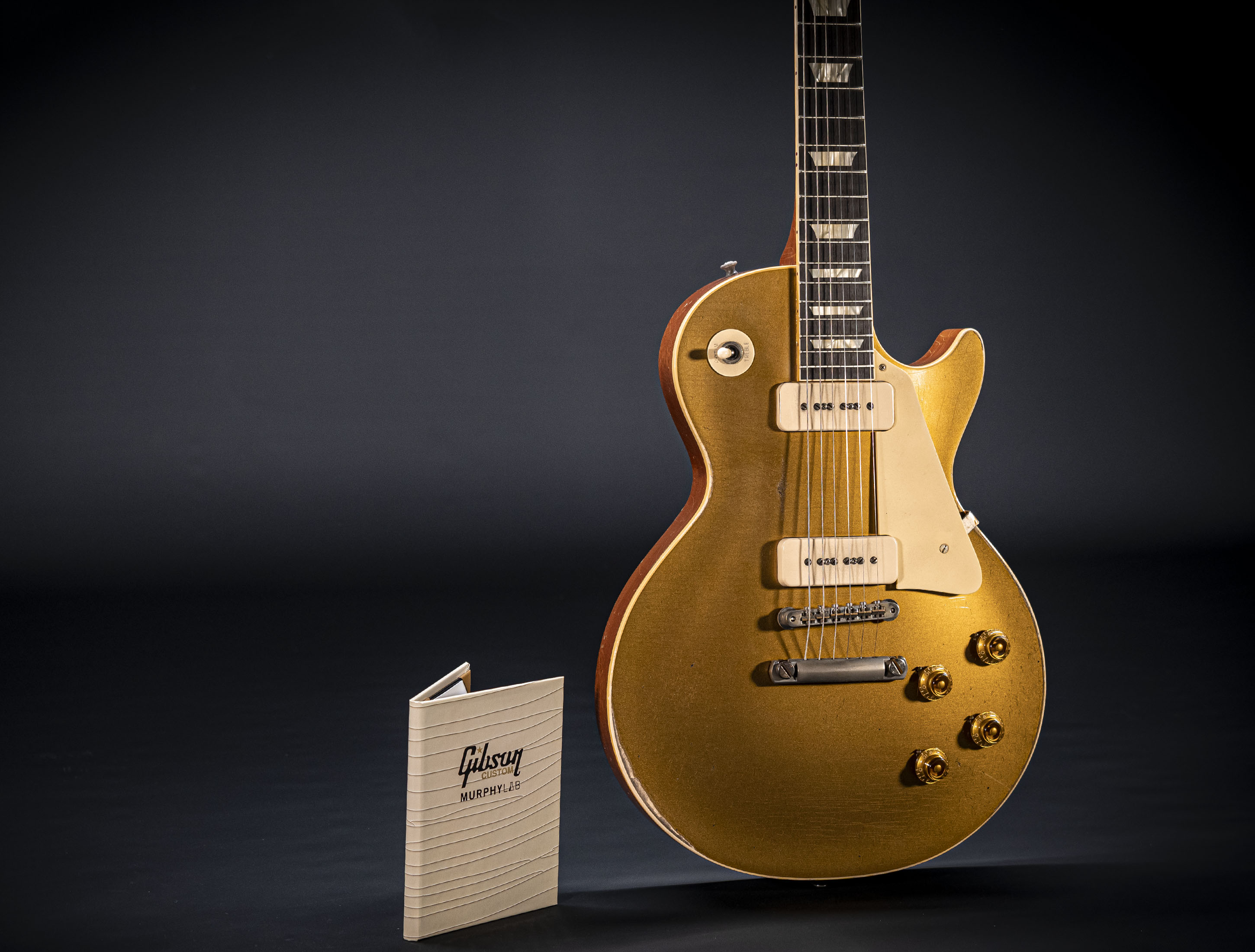 Gibson Les Paul 1956 Goldtop P90 Murphy Lab Heavy Aged "Factory Special" 63136