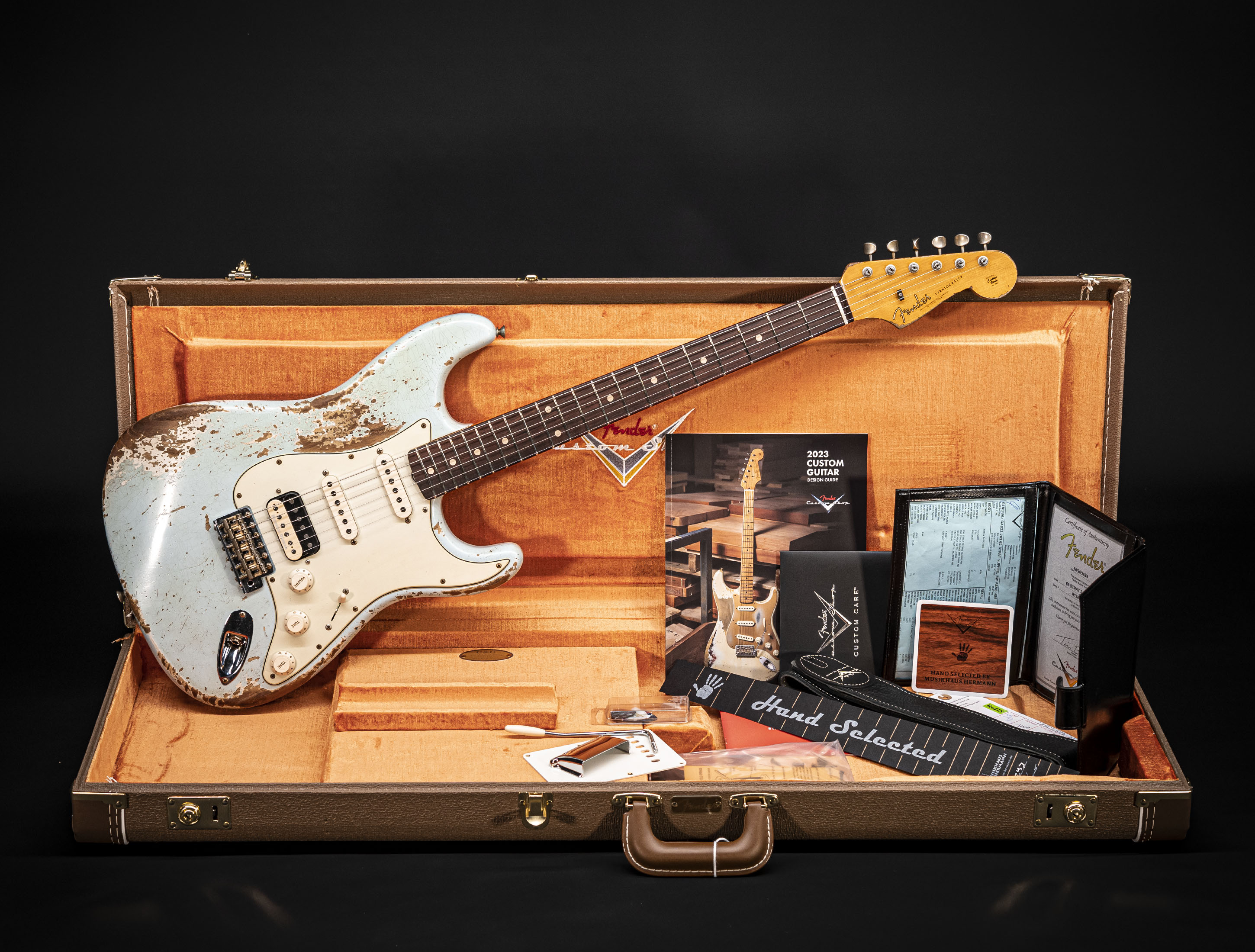 Fender MBD II Limited 1962 HSS Stratocaster Super Heavy Relic 