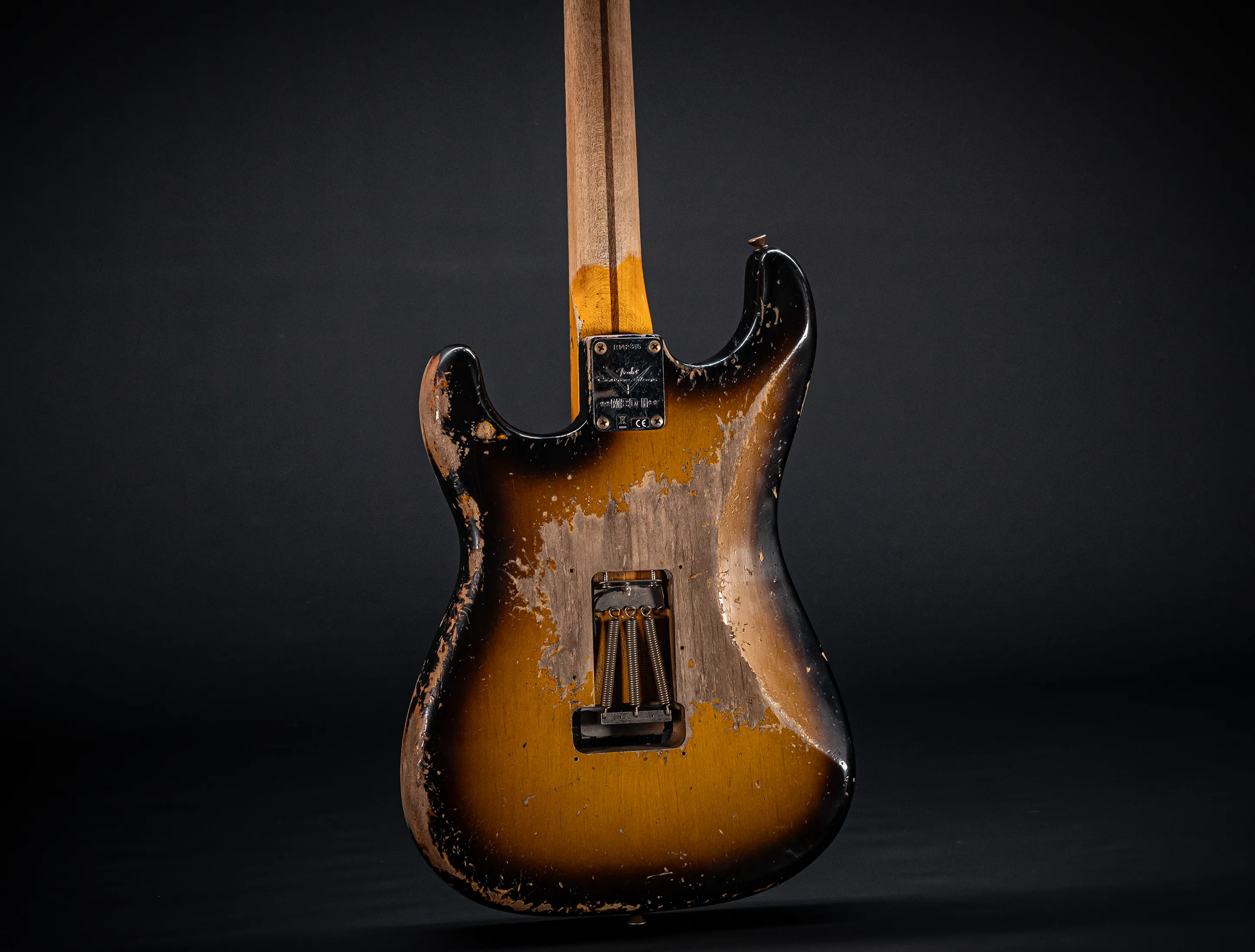 Fender MBD II 1956 FLOYD ROSE Stratocaster MIDAS Super Heavy Relic - Sunburst