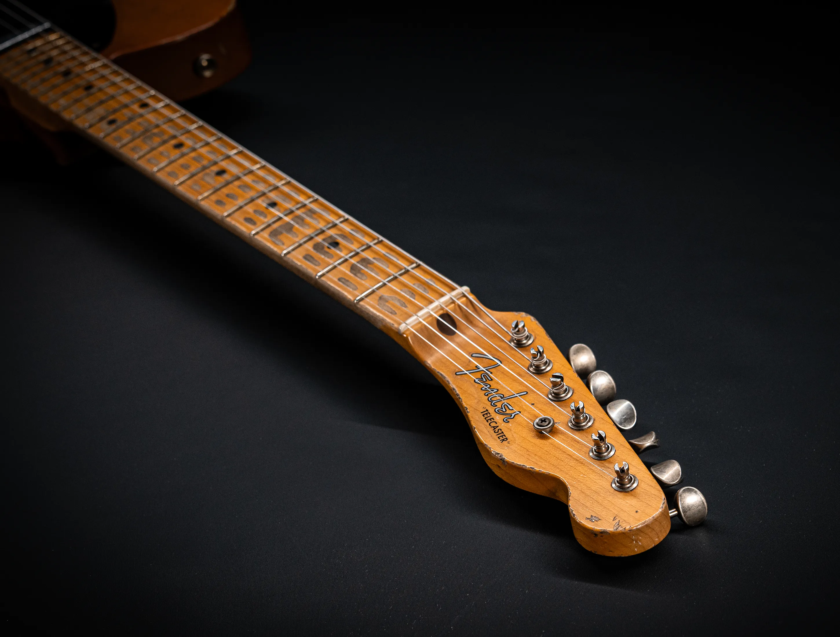 Fender Senior Masterbuilt Jason Smith 1952 Telecaster Super Heavy Relic - 1pc Ash Butterscotch Blonde