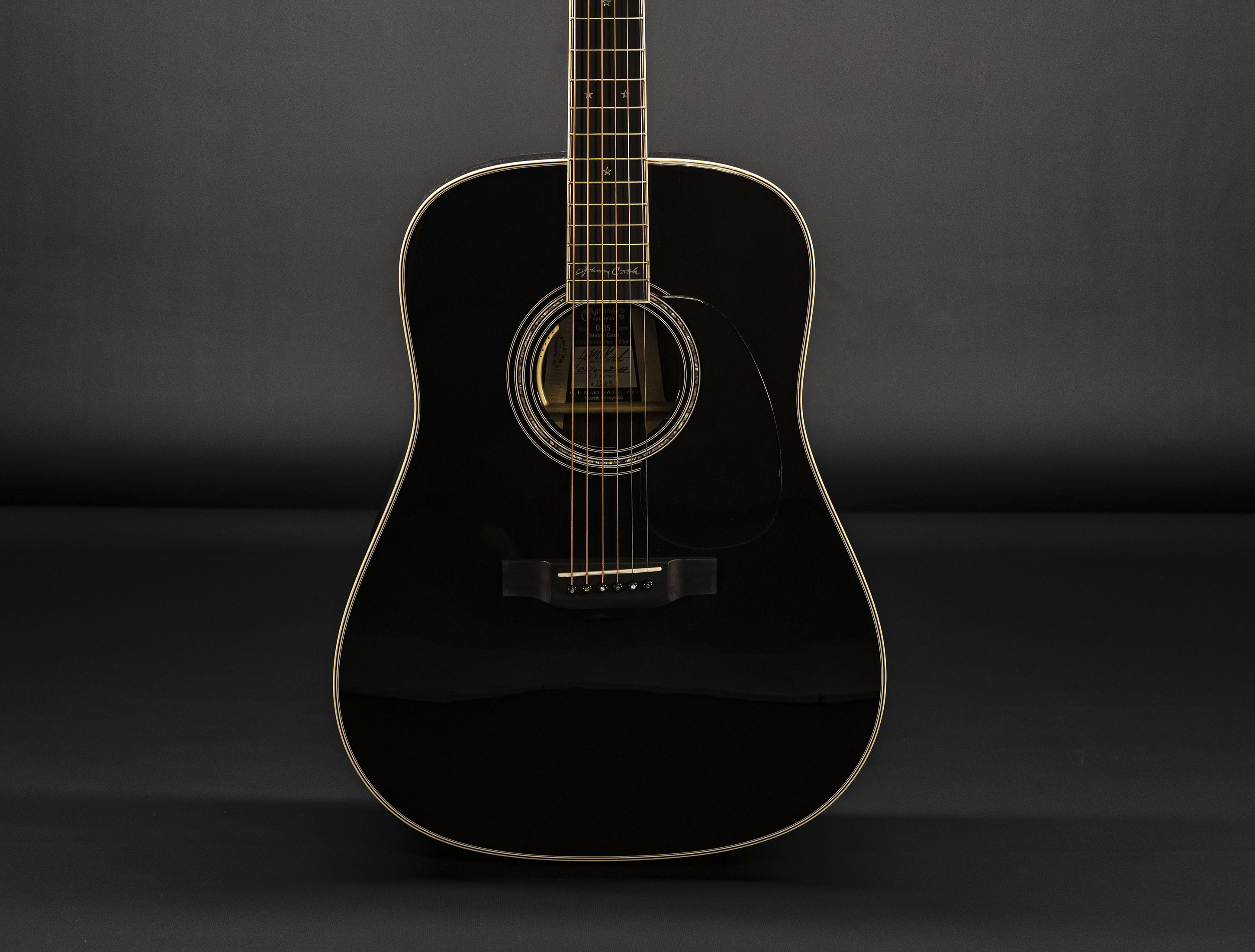 Martin D-35 E Johnny Cash - LR Baggs Anthem