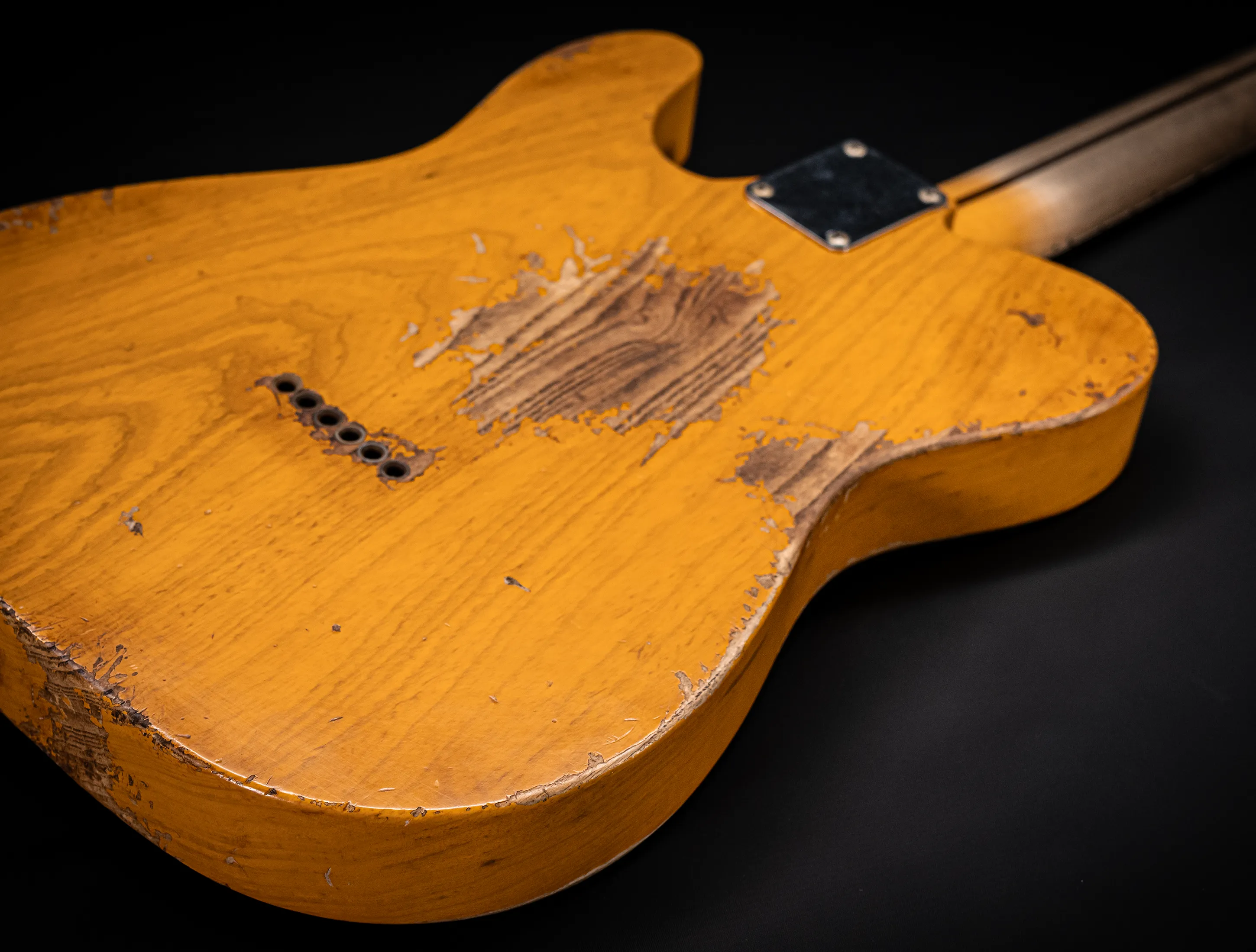 Fender Masterbuilt Kyle McMillin 1952 Telecaster Heavy Relic - 1pc Ash Butterscotch Blonde