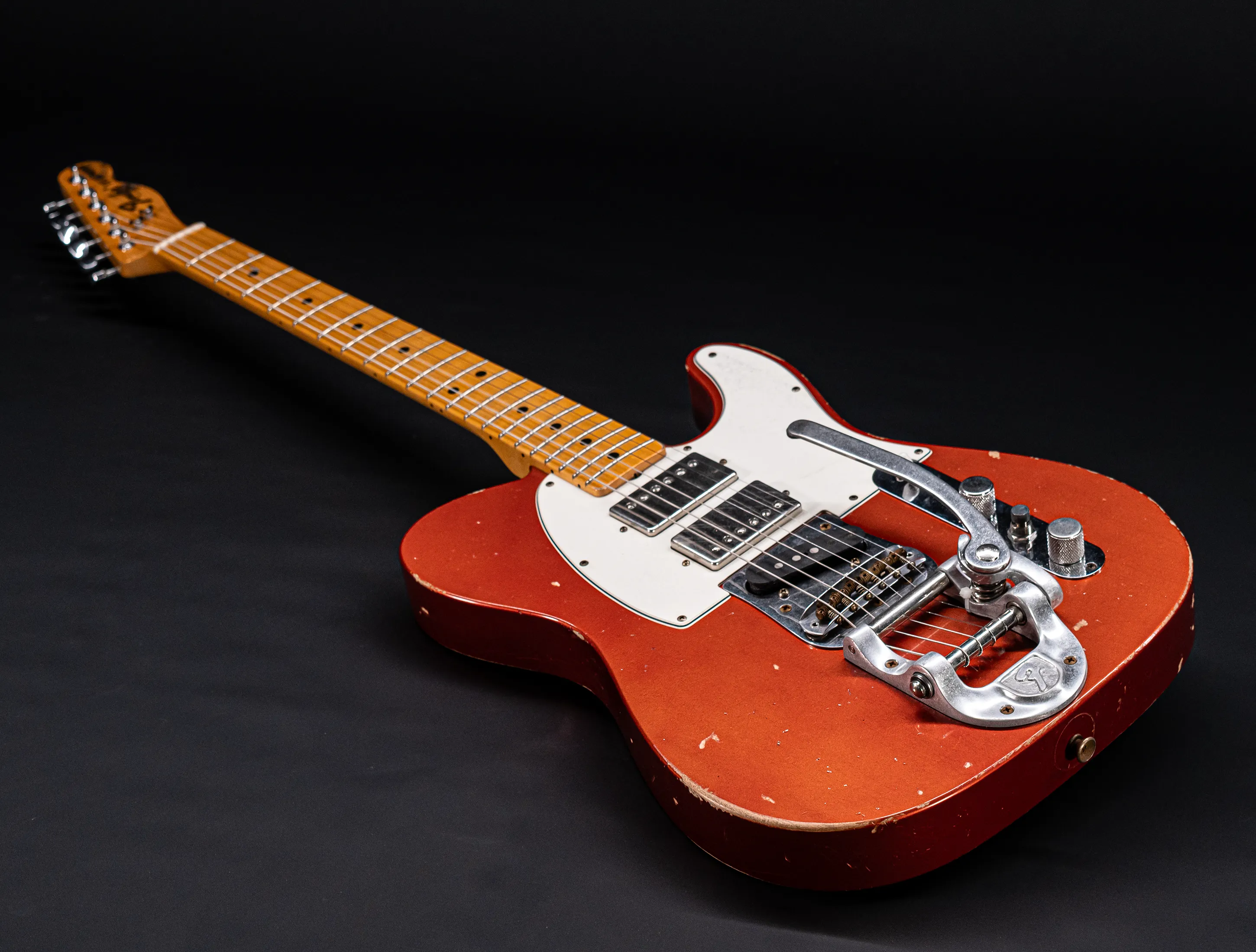 Fender Masterbuilt Dennis Galuszka Limited Edition Mike Campbell 1972 „Red Dog“ Telecaster