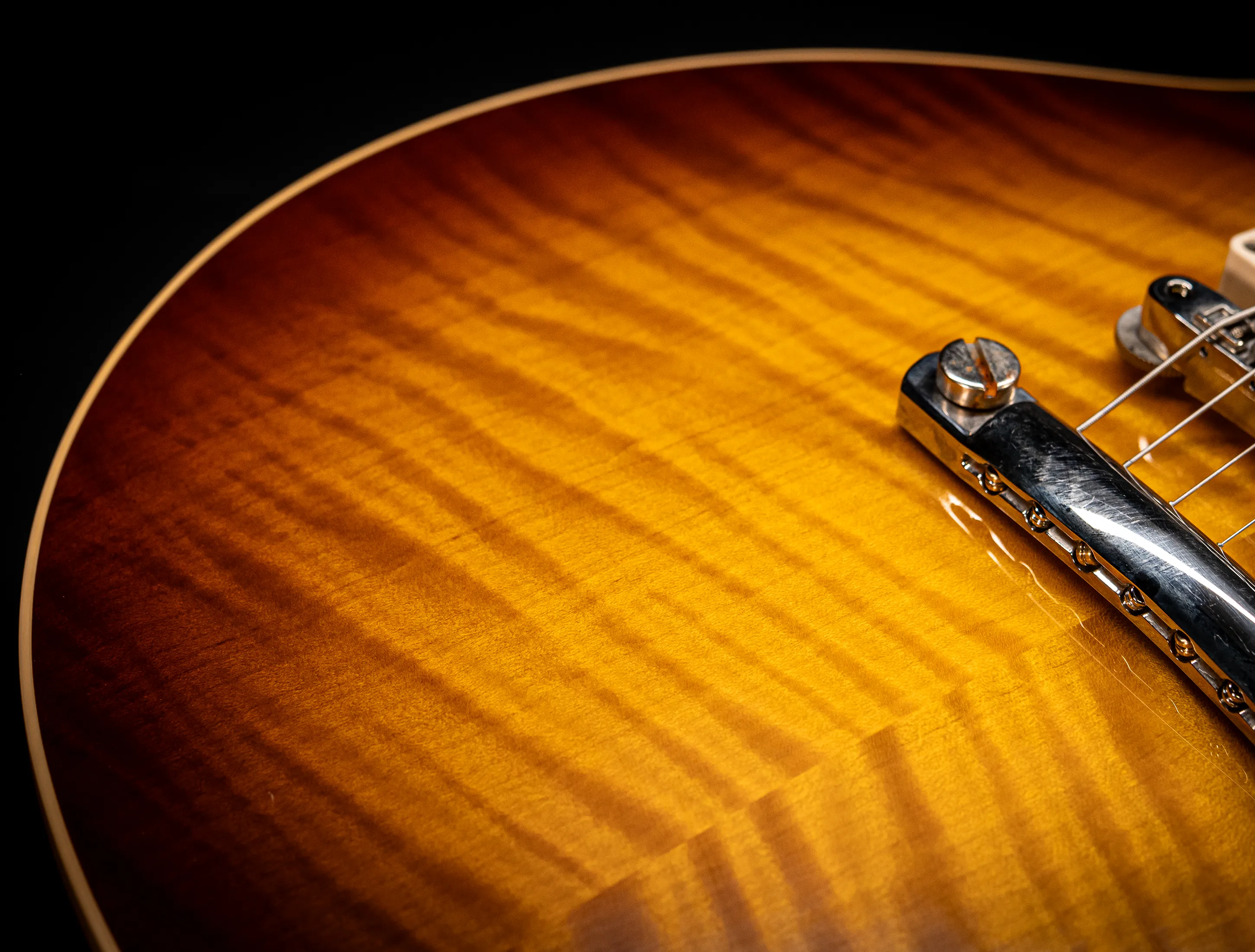 a170786 Gibson Les Paul 1960 Standard Reissue VOS - Iced Tea Burst AAAA Top Musikhaus-Hermann
