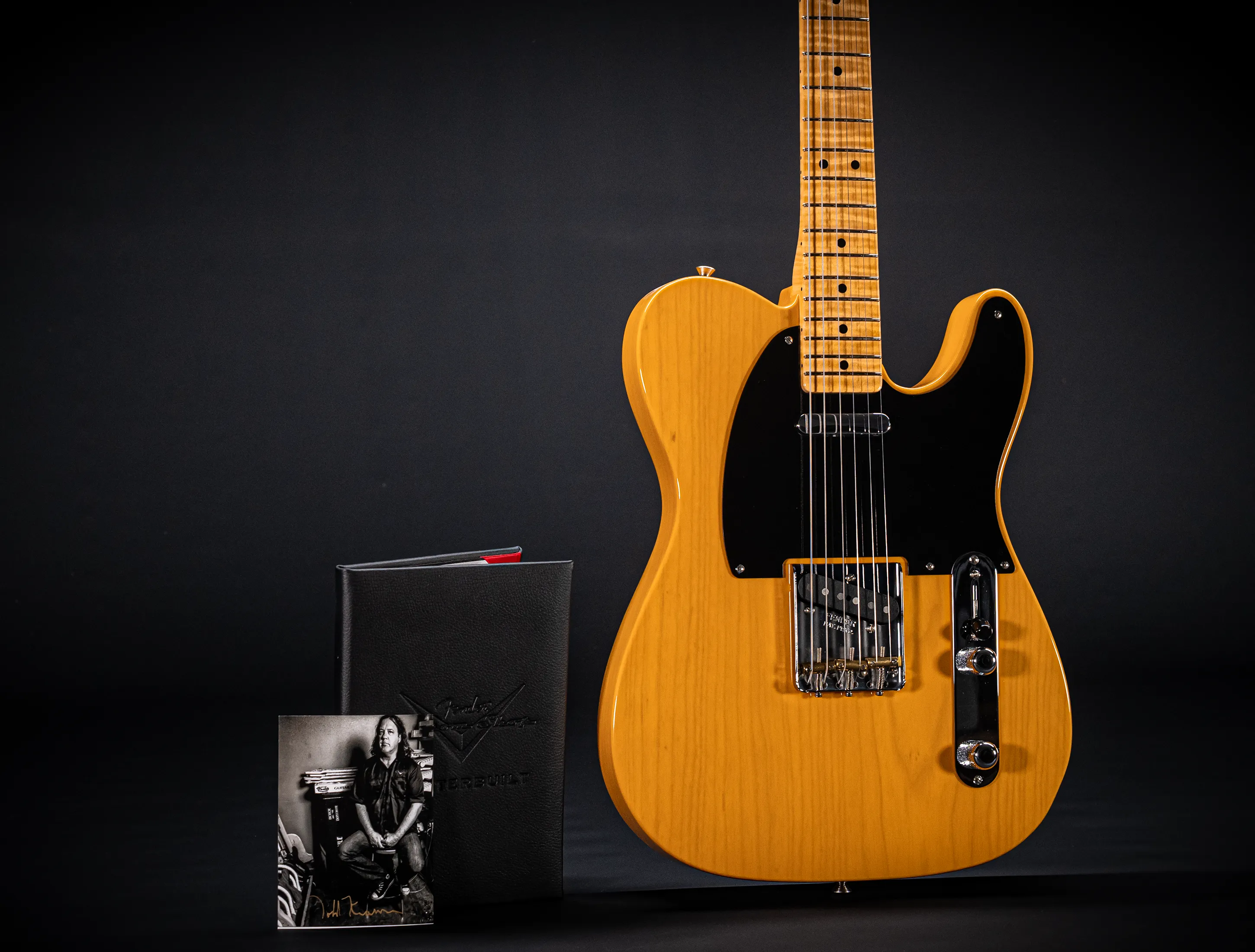 Fender Senior Masterbuilt Todd Krause 1952 Telecaster NOS 1pc Ash Body - Butterscotch Blonde