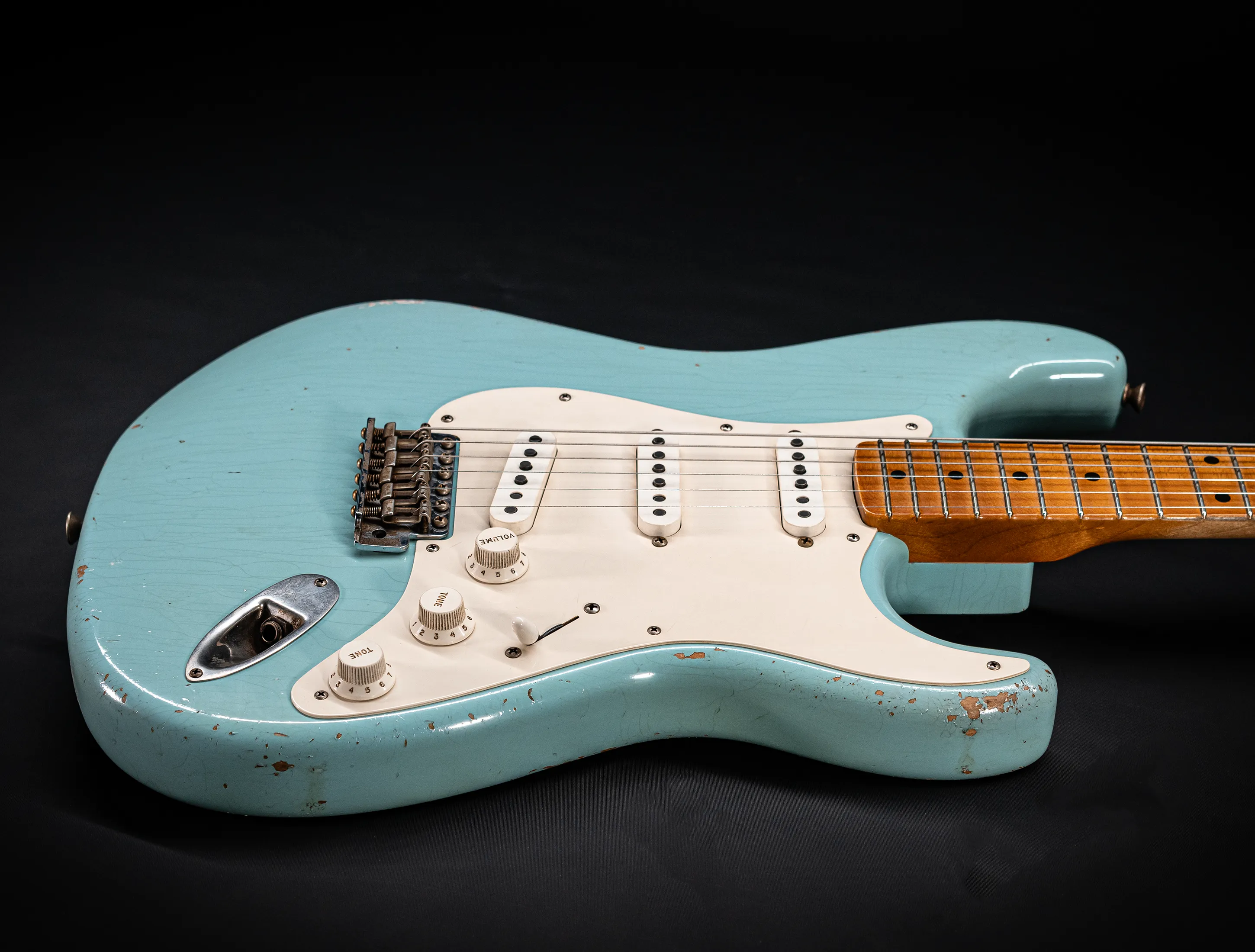 Fender Senior Masterbuilt Todd Krause 1957 Stratocaster Relic - Daphne Blue