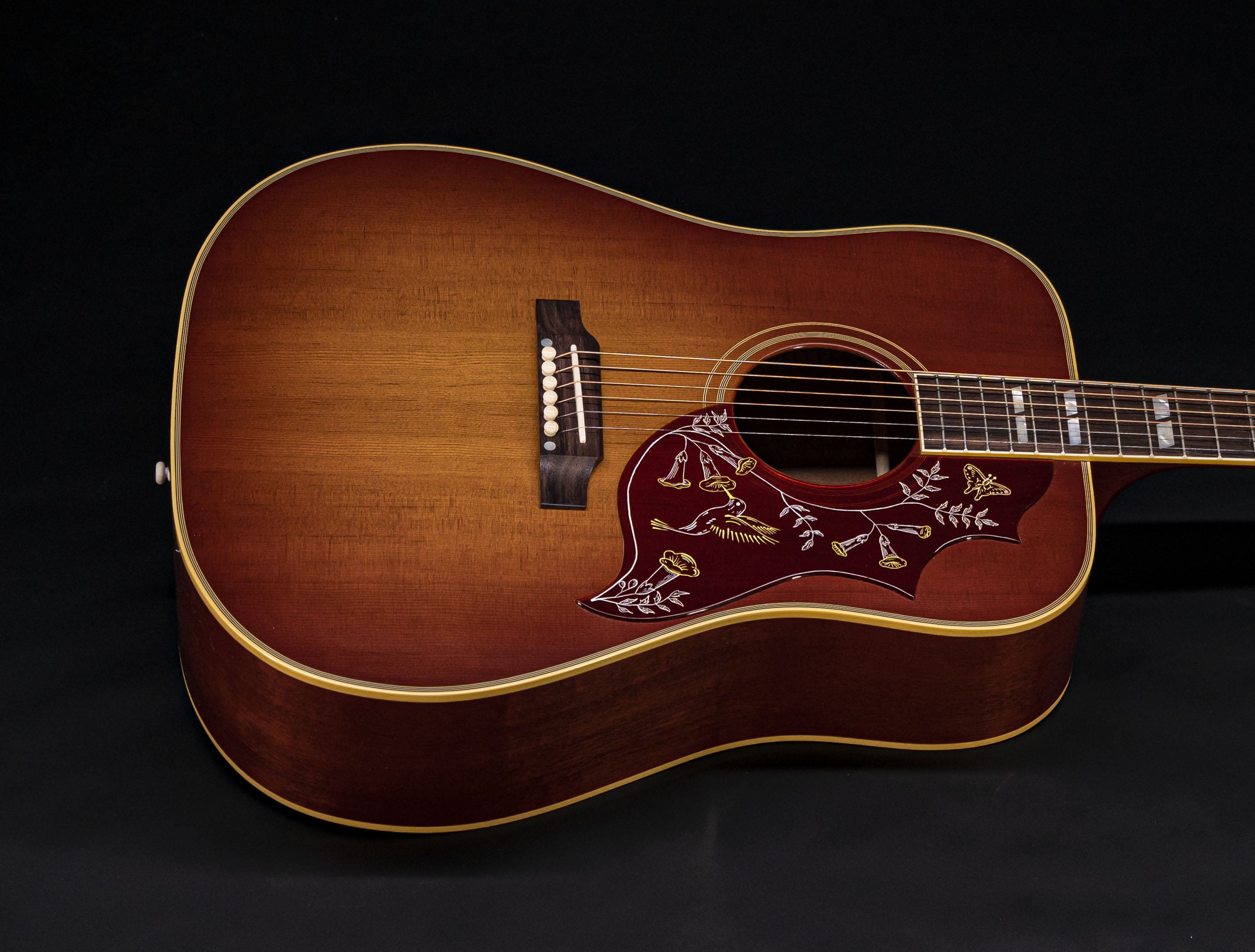 Show gallery (20 images) a10-5471 gibson-hummingbird-1960-historic-heritage-cherry-sunburst