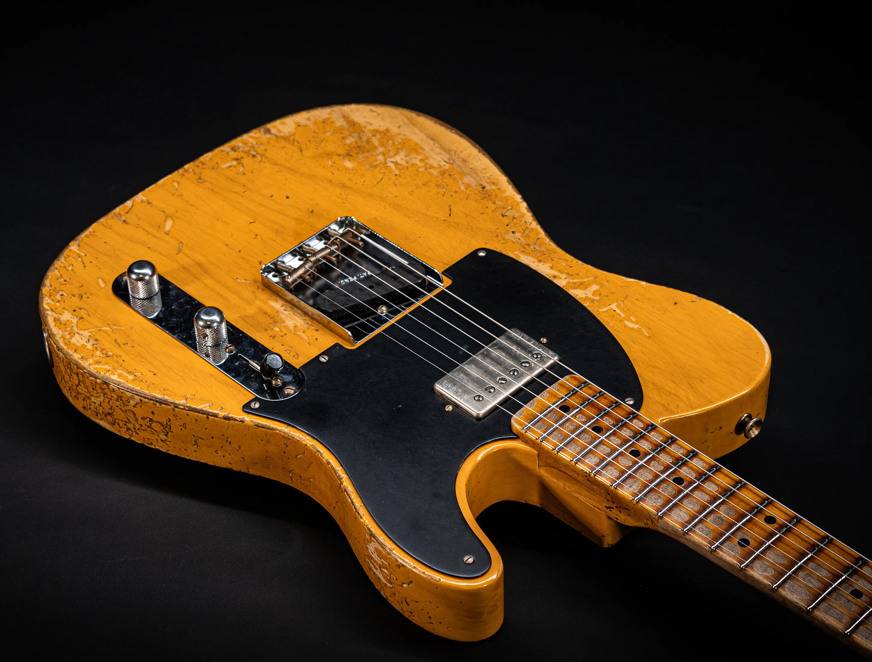 a175244-Fender-MBD-II-Limited-1952-Humbucker-Telecaster-Super-Heavy-Relic-Butterscotch-Blonde-
