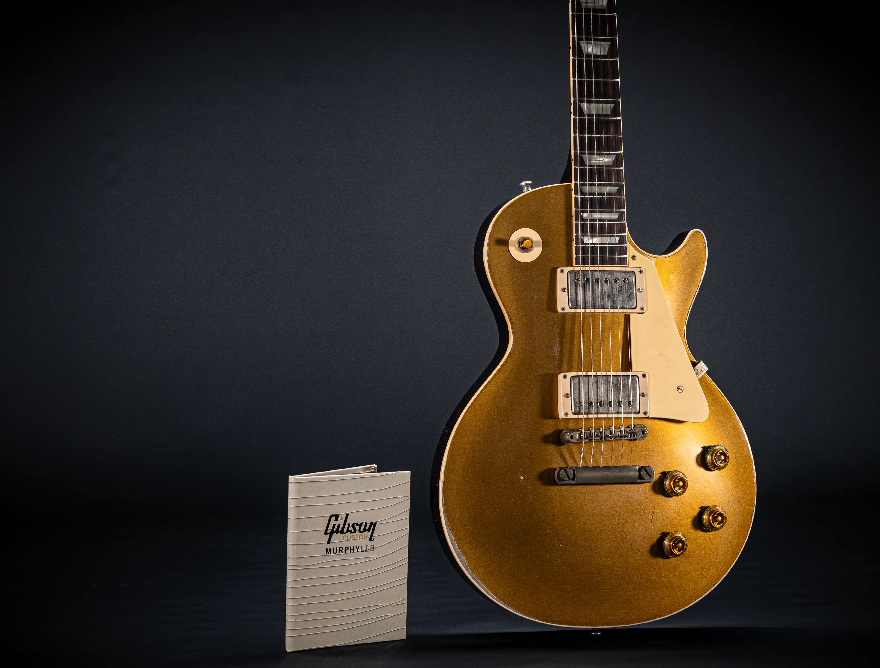 Gibson Les Paul 1957 Goldtop DARKBACK Murphy Lab Heavy Aged Heroes Greatest Hits 