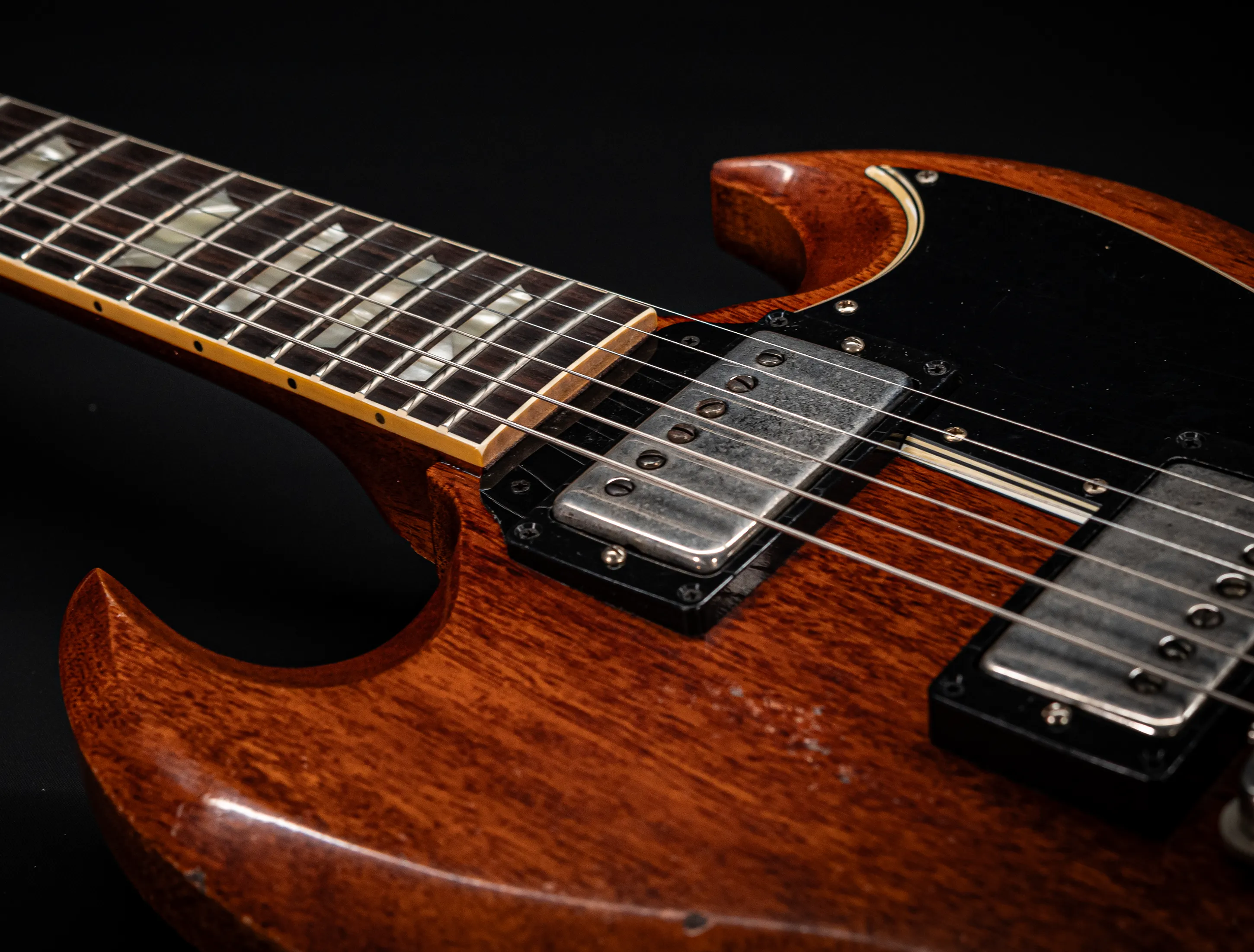 Gibson SG 1961 Standard Murphy Lab Heavy Aged Antique Faded Cherry