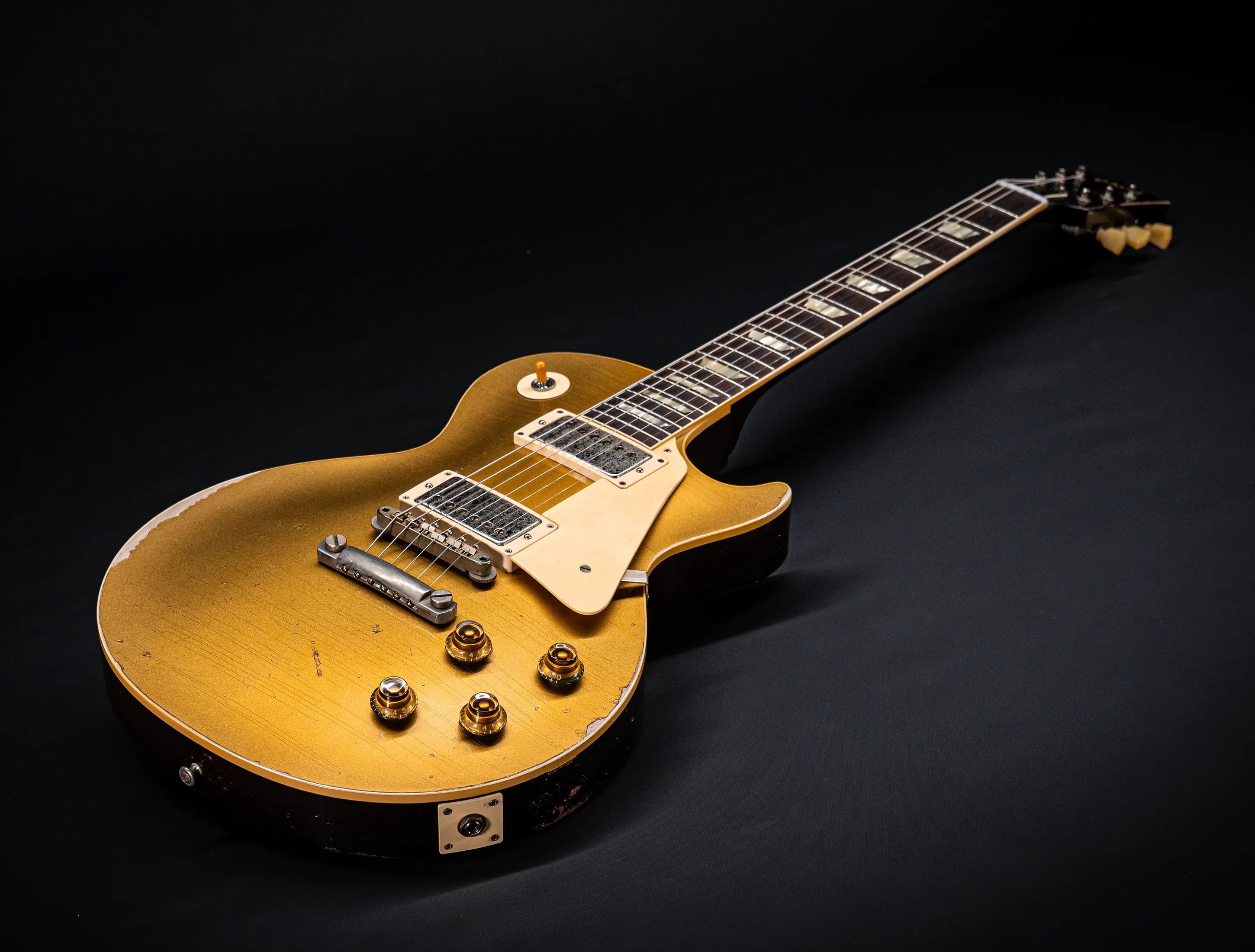 Gibson Les Paul 1957 Goldtop DARKBACK Murphy Lab Heavy Factory Special