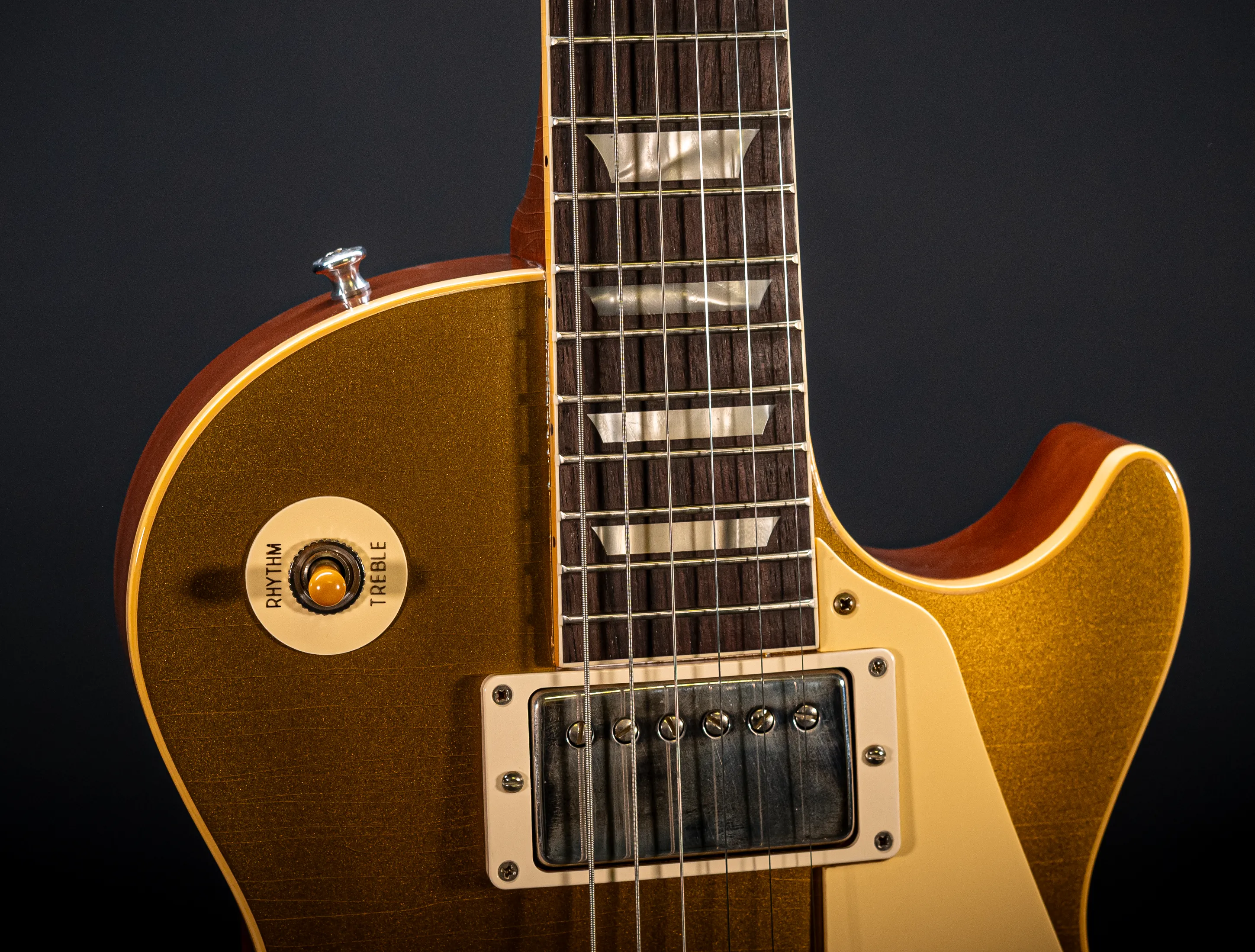 a171372 Gibson Les Paul 1957 Goldtop Reissue Murphy Lab Ultra Light Aged Musikhaus-Hermann