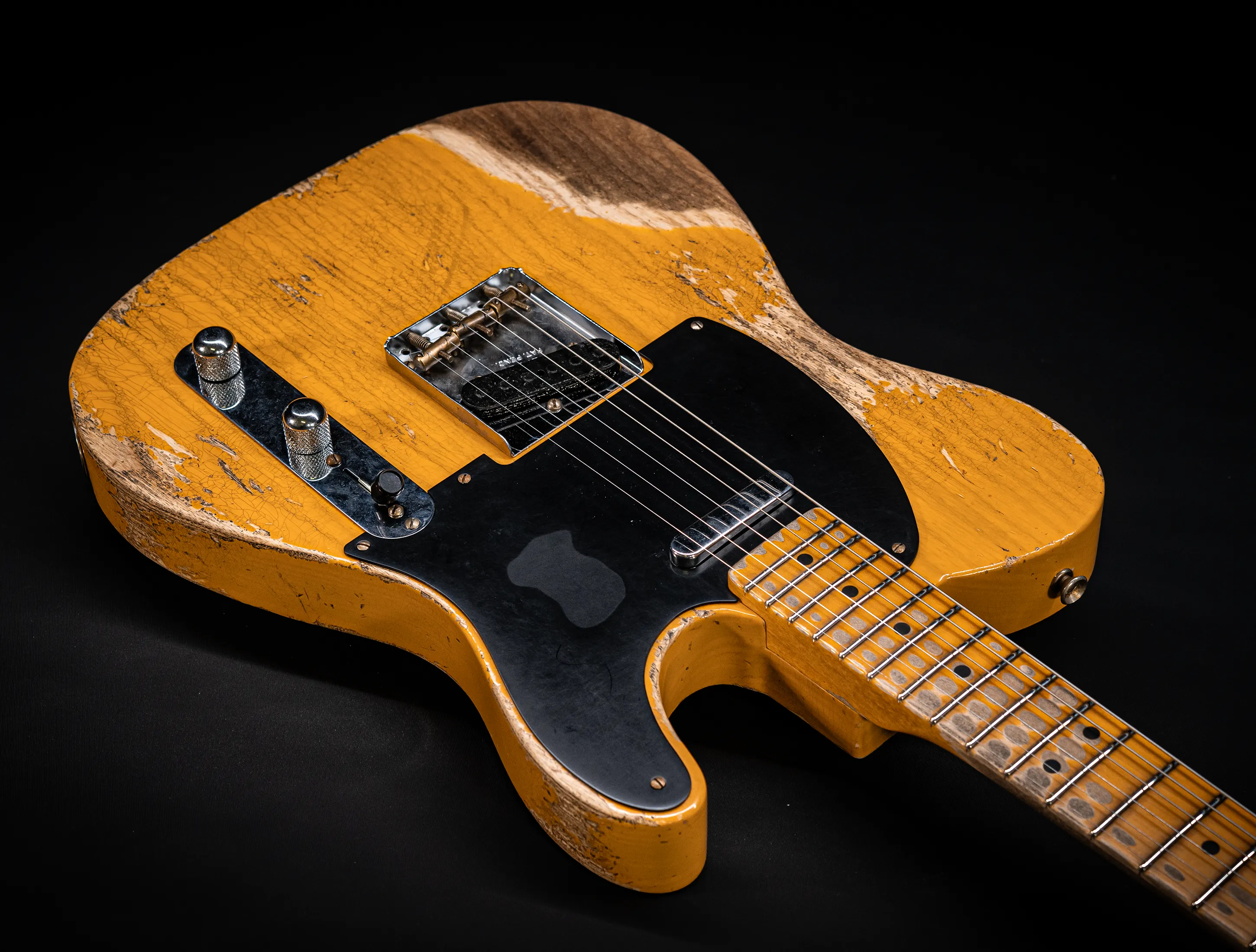 a173369Fender MBD II  Limited 1952 Telecaster Super Heavy Relic - Butterscotch Blonde Muikhaus-Hermann