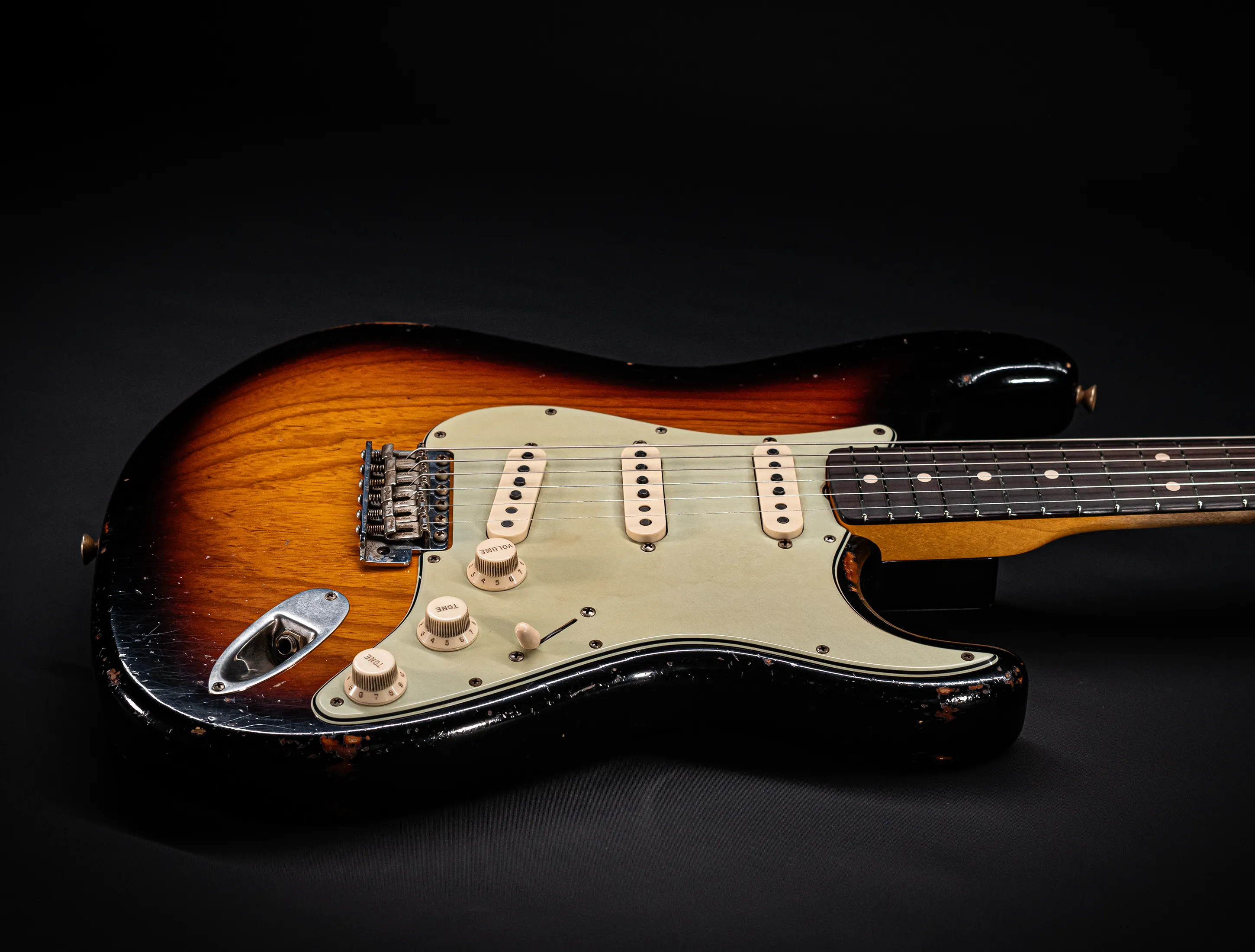 Fender Senior Masterbuilt Todd Krause 1963 Stratocaster Relic 1pc. Ash Body - Sunburst