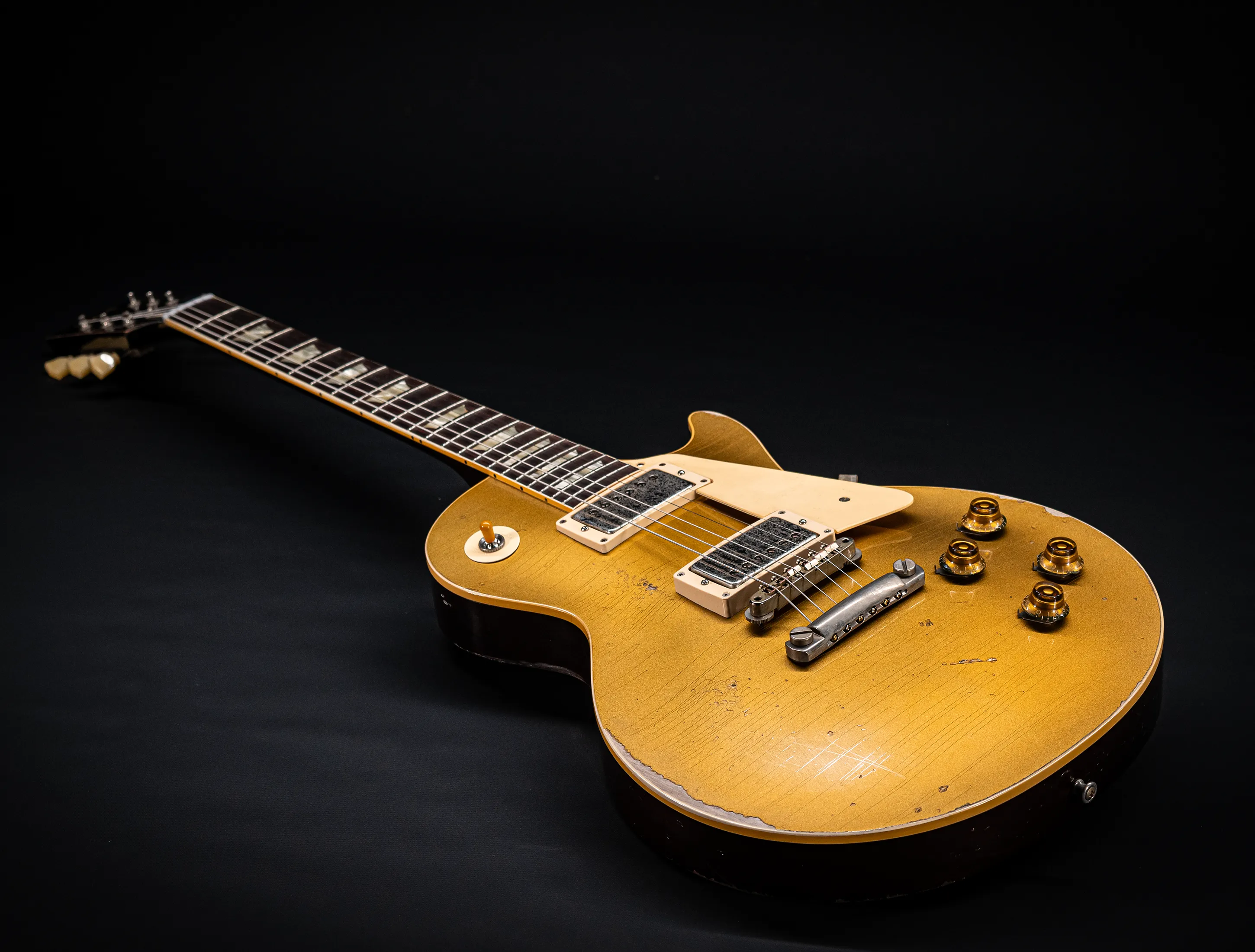 Gibson Les Paul 1957 Goldtop DARKBACK Murphy Lab Heavy Factory Special