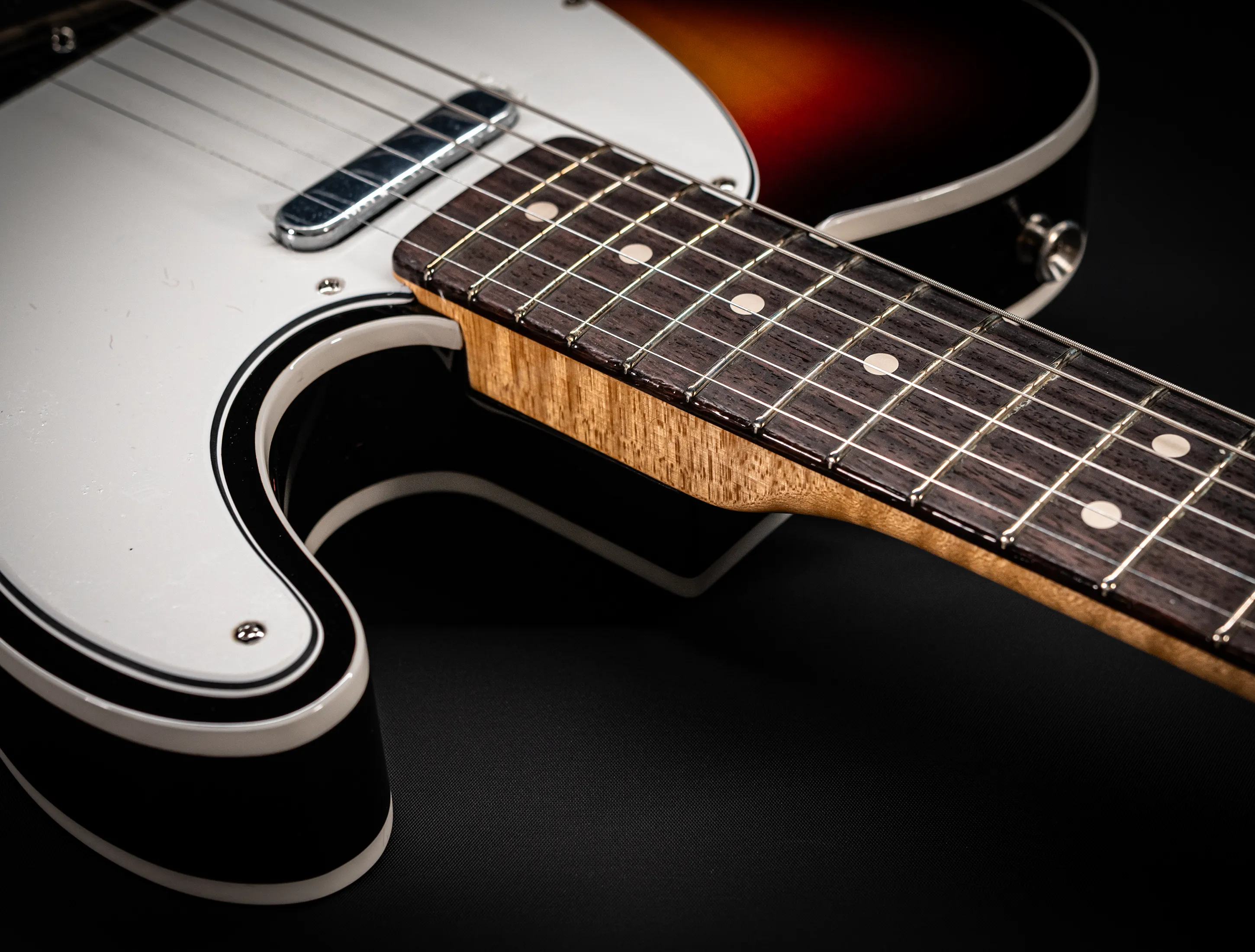 Fender MBD Limited 1960 Telecaster Custom NOS Flame Neck - Sunburst