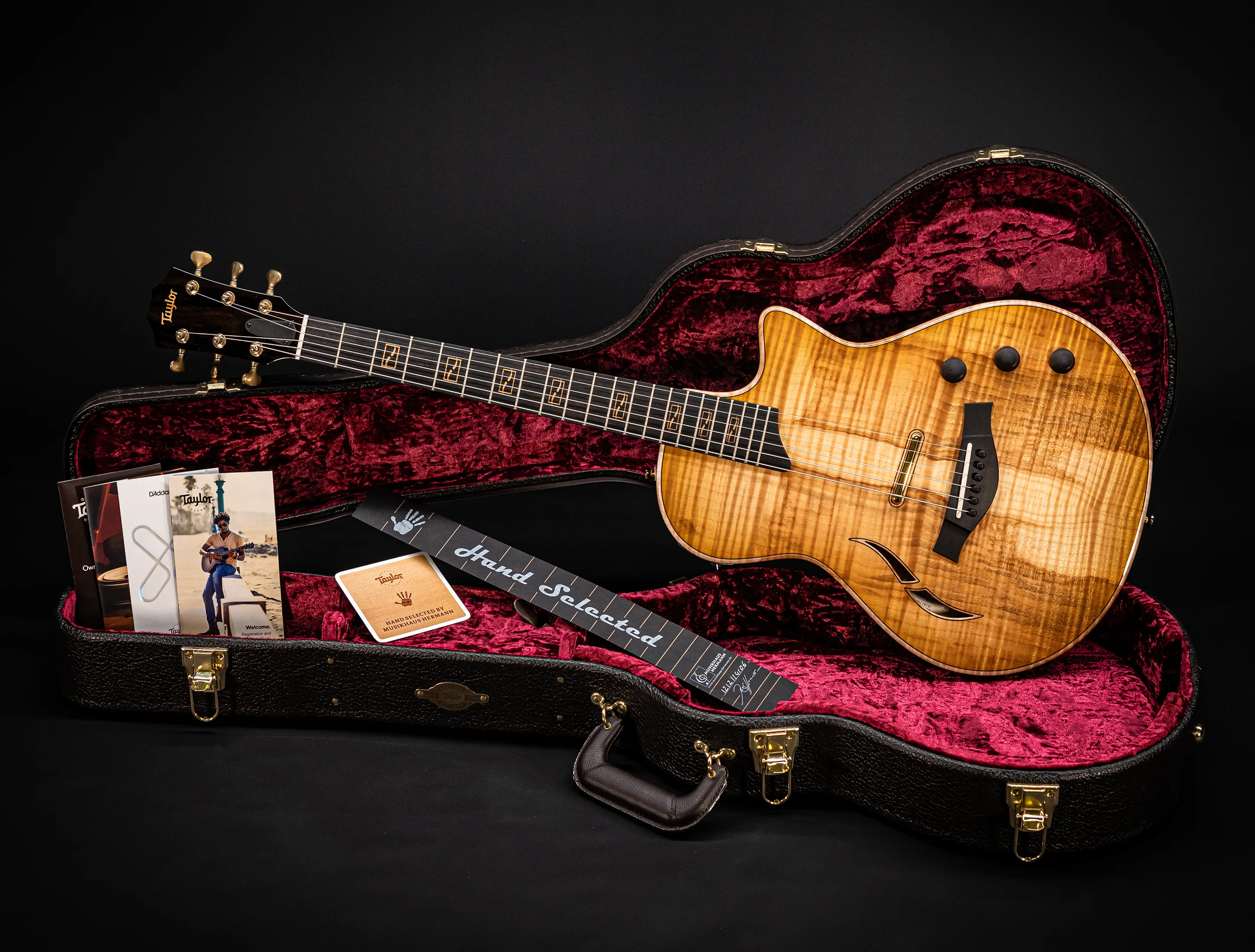 a174921 Taylor Custom T5z Boxwood Antique Blonde musikhaus-hermann