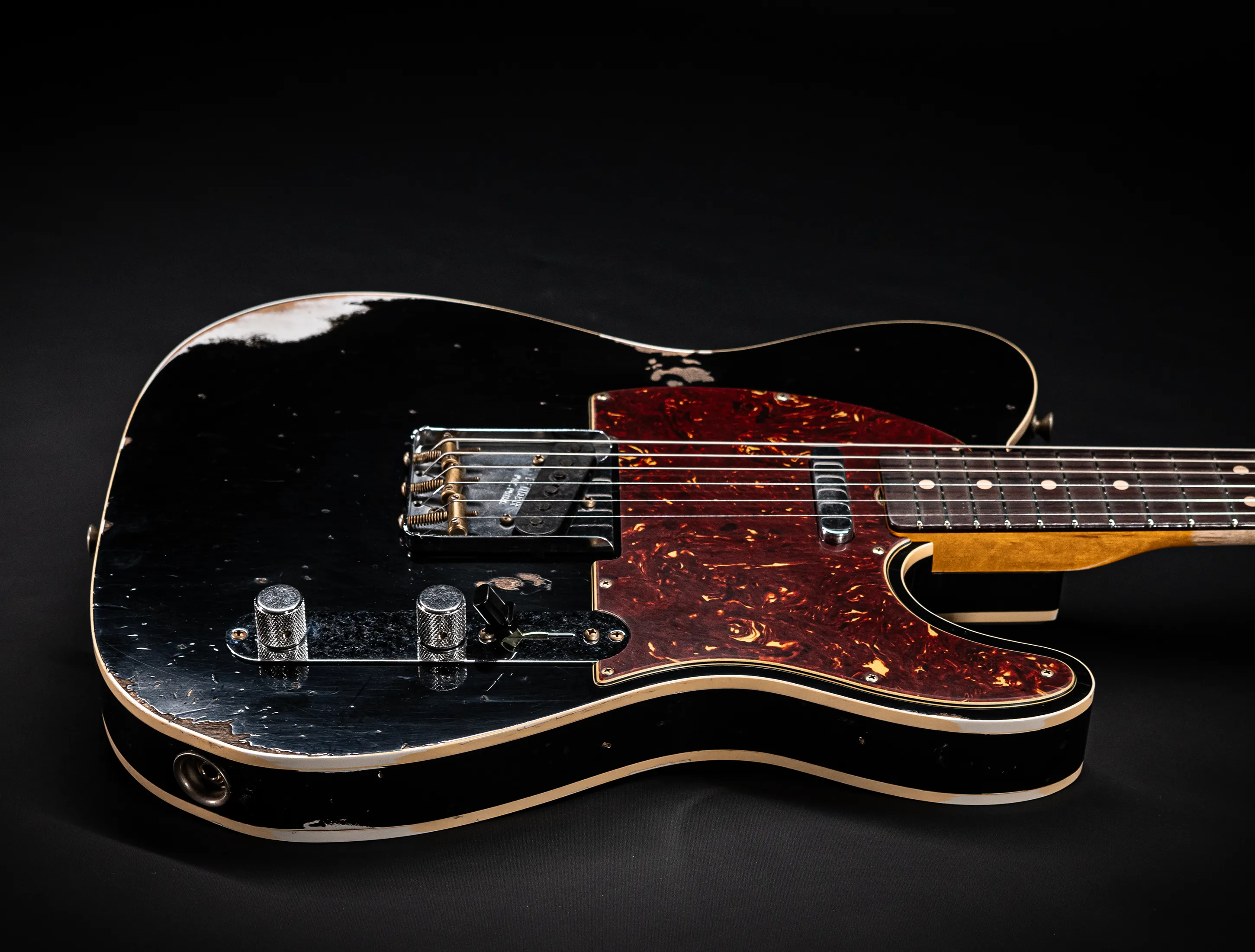 Fender MBD 1963 Telecaster Custom Relic - Black