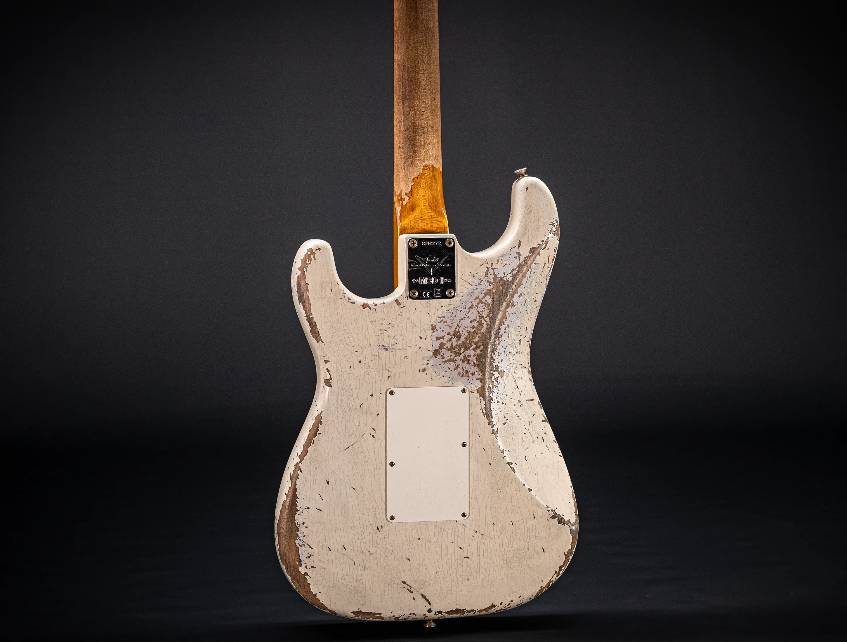 Fender MBD II 1962 FLOYD ROSE Stratocaster MIDAS Super Heavy Relic - Olympic White
