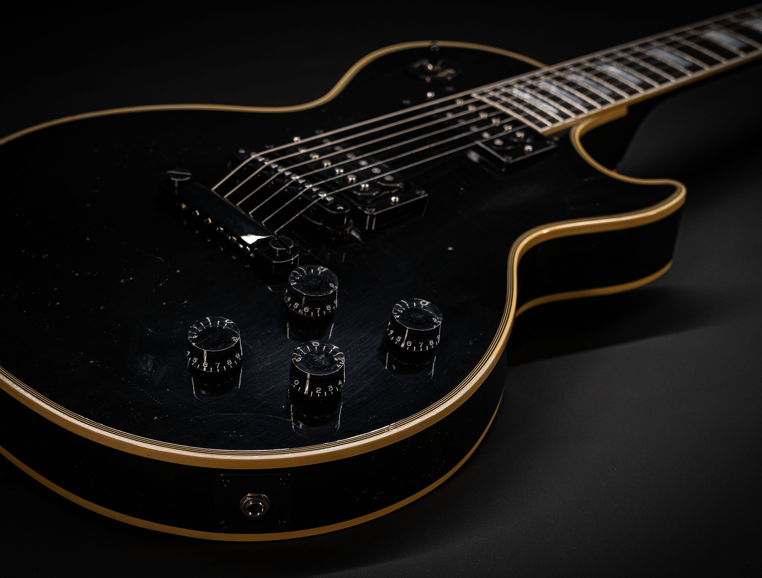 a153306 Gibson-Kirk-Hammett-1989-Les-Paul-Custom-Ebony-Limited-No-010