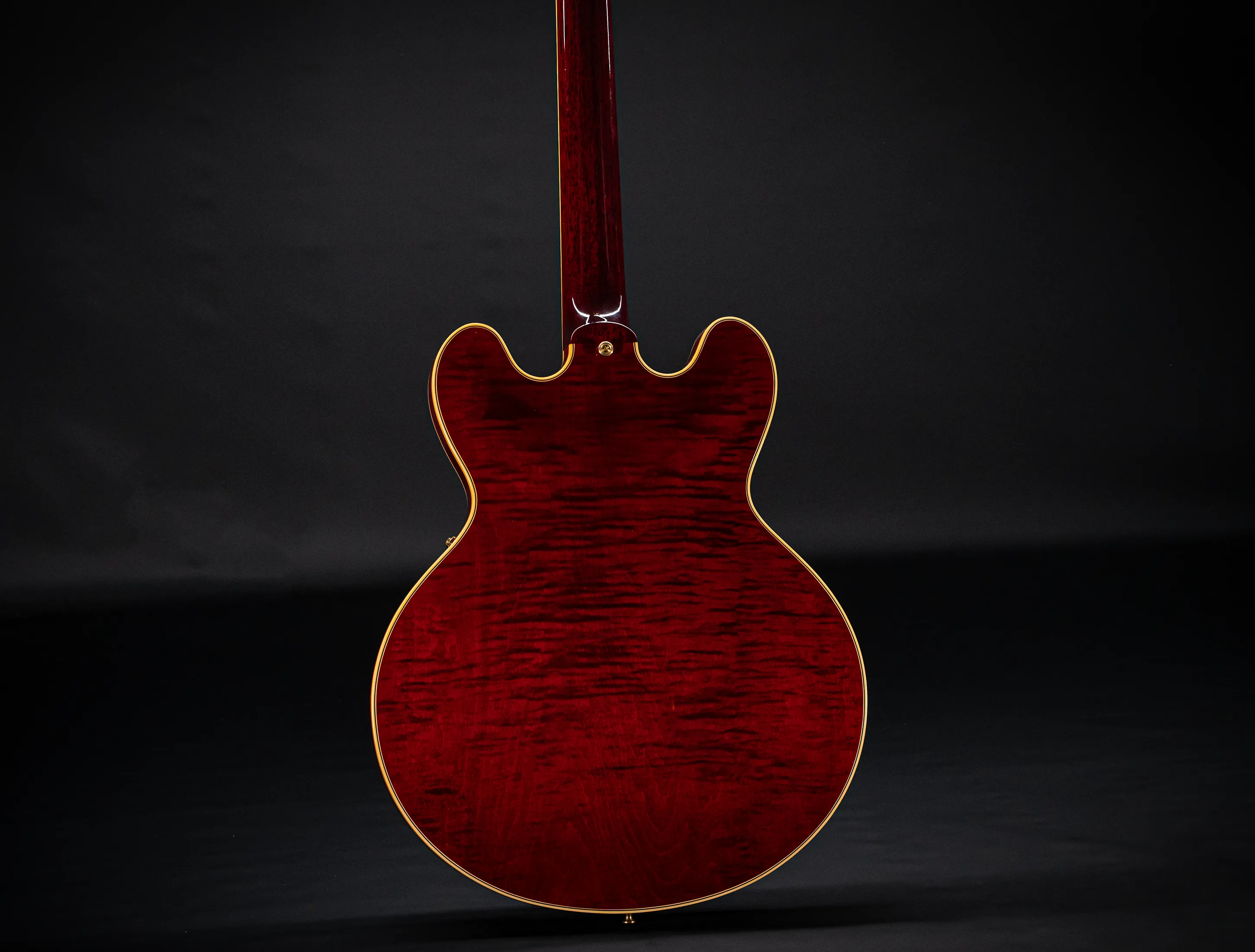 Gibson ES-355 1959 Custom Shop Gloss Figured Maple - Dark Viking Red