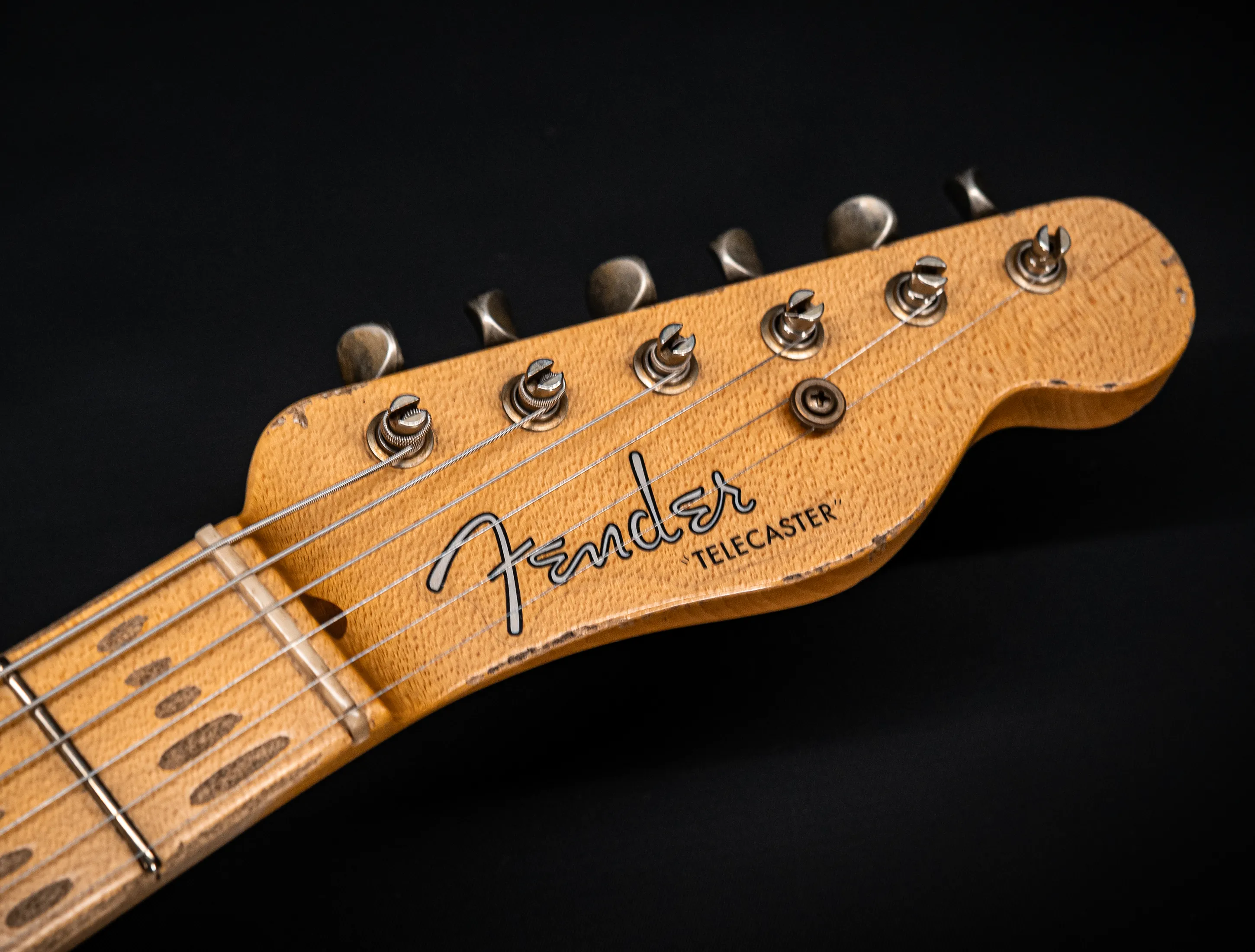 Fender Senior Masterbuilt Jason Smith 1952 Telecaster Relic - 1pc Ash Butterscotch Blonde