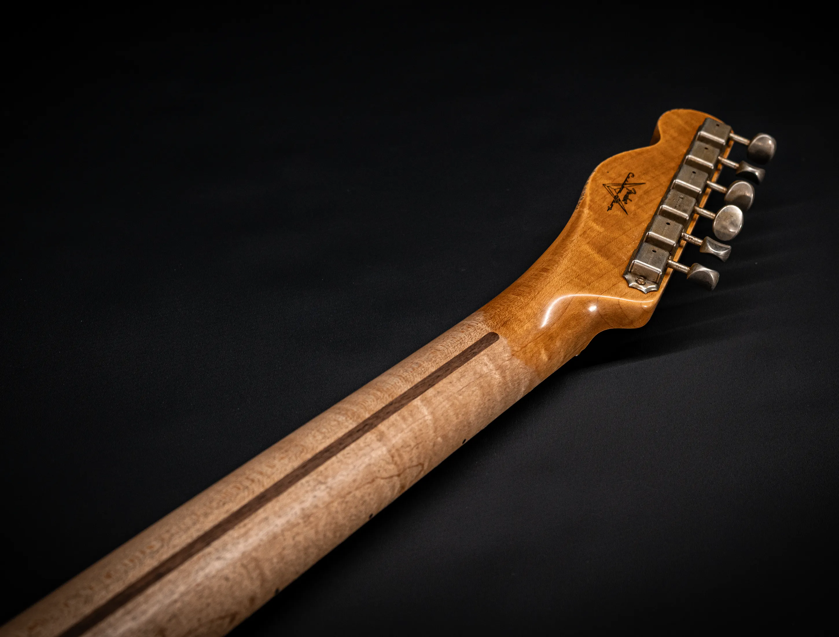 Fender MBD 1952 Humbucker Telecaster Heavy Relic 1pc Ash Body - Butterscotch Blonde