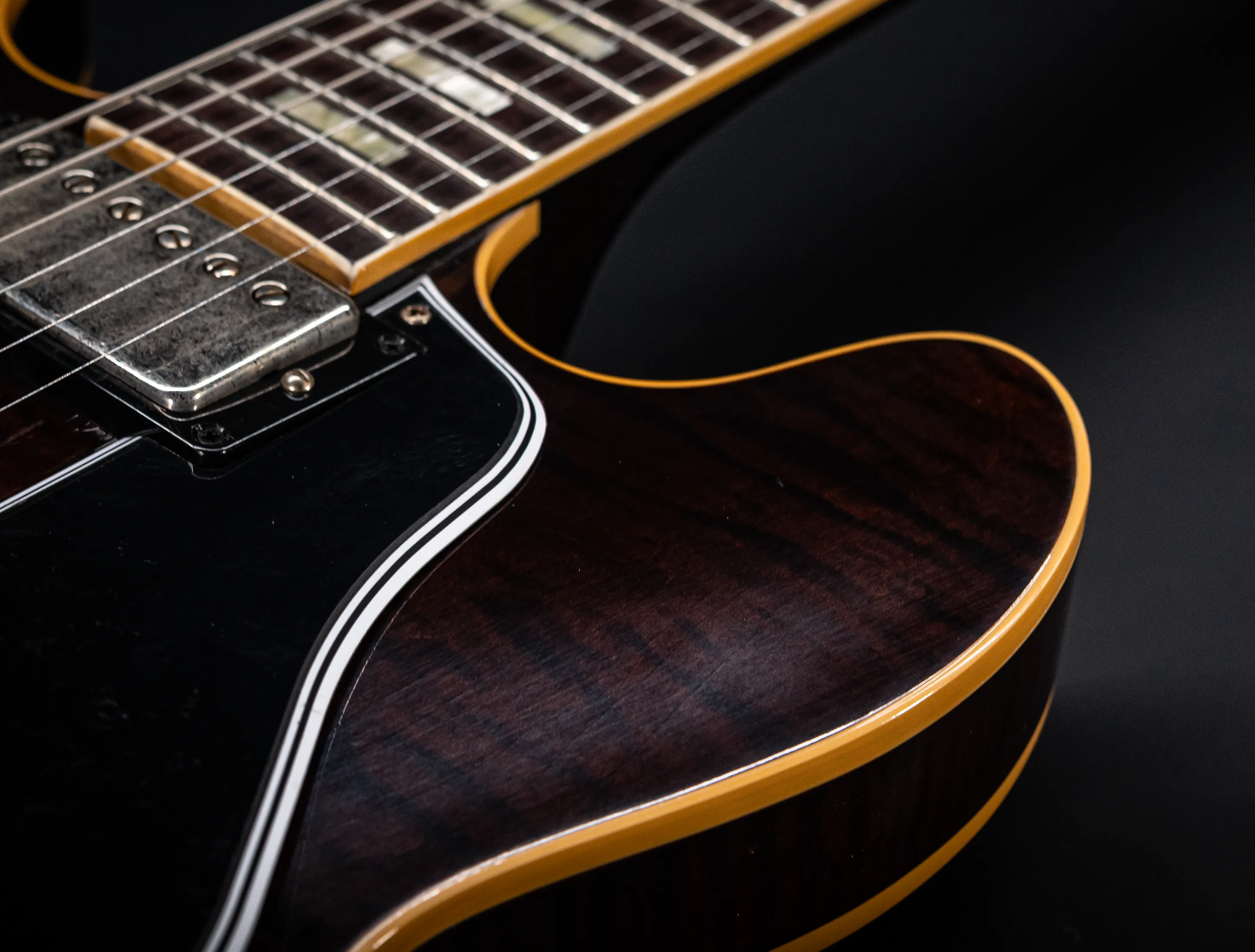Gibson ES-335 1964 Custom Shop Murphy Lab Ultra Light Aged Figured Maple - Dark Walnut