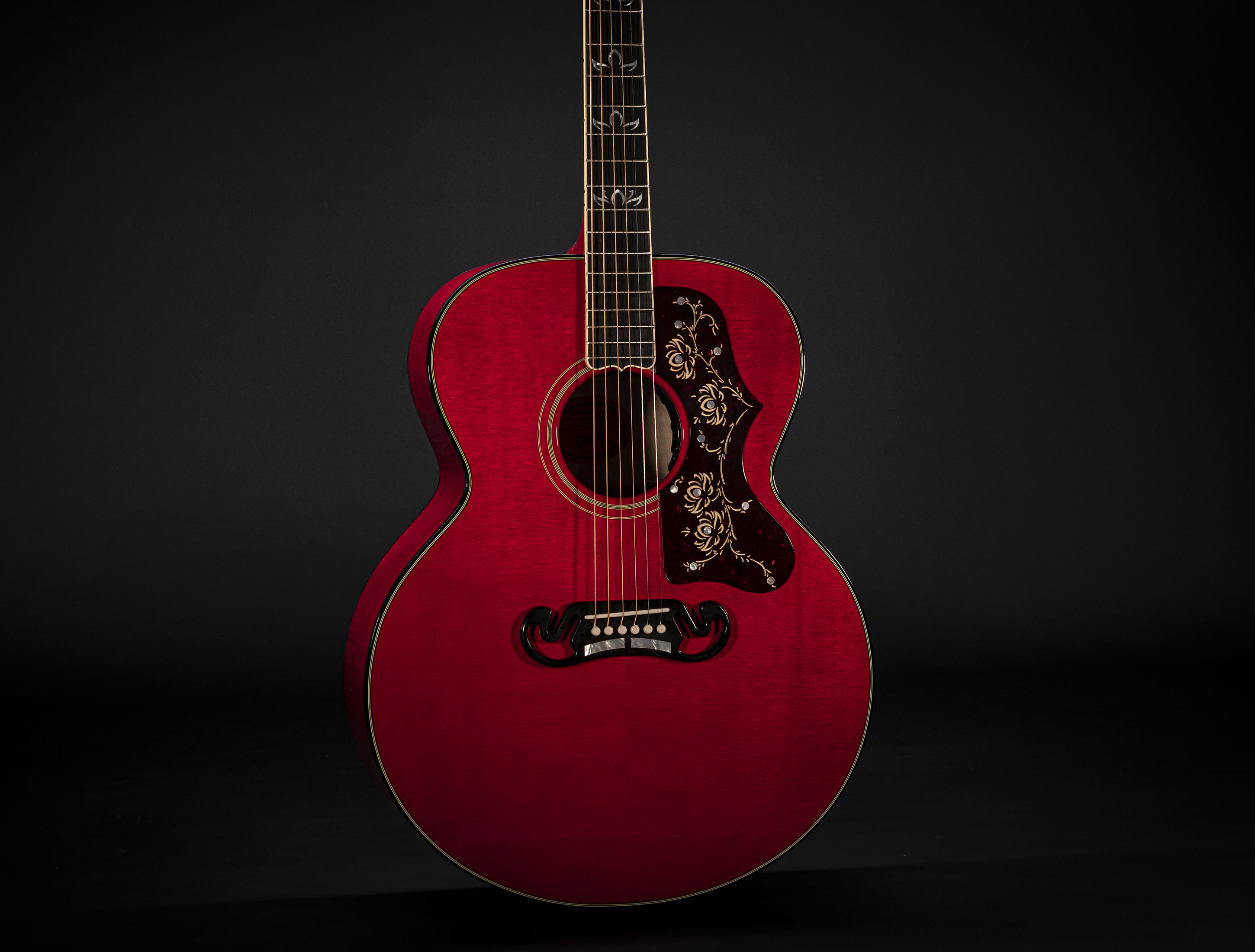 Gibson Orianthi SJ-200 - AAA Flame Maple Cherry