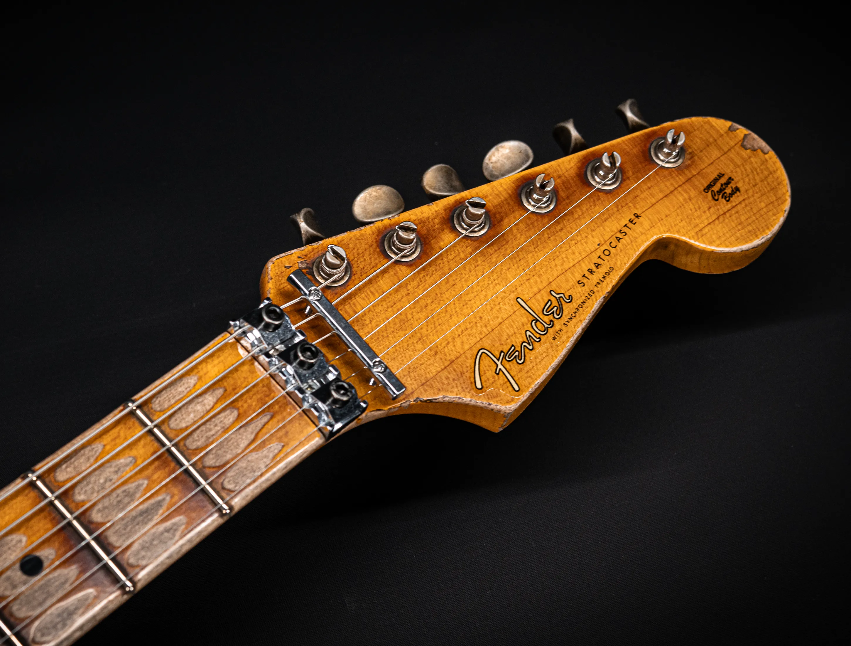 Fender MBD II 1956 FLOYD ROSE Stratocaster MIDAS Super Heavy Relic - Sunburst