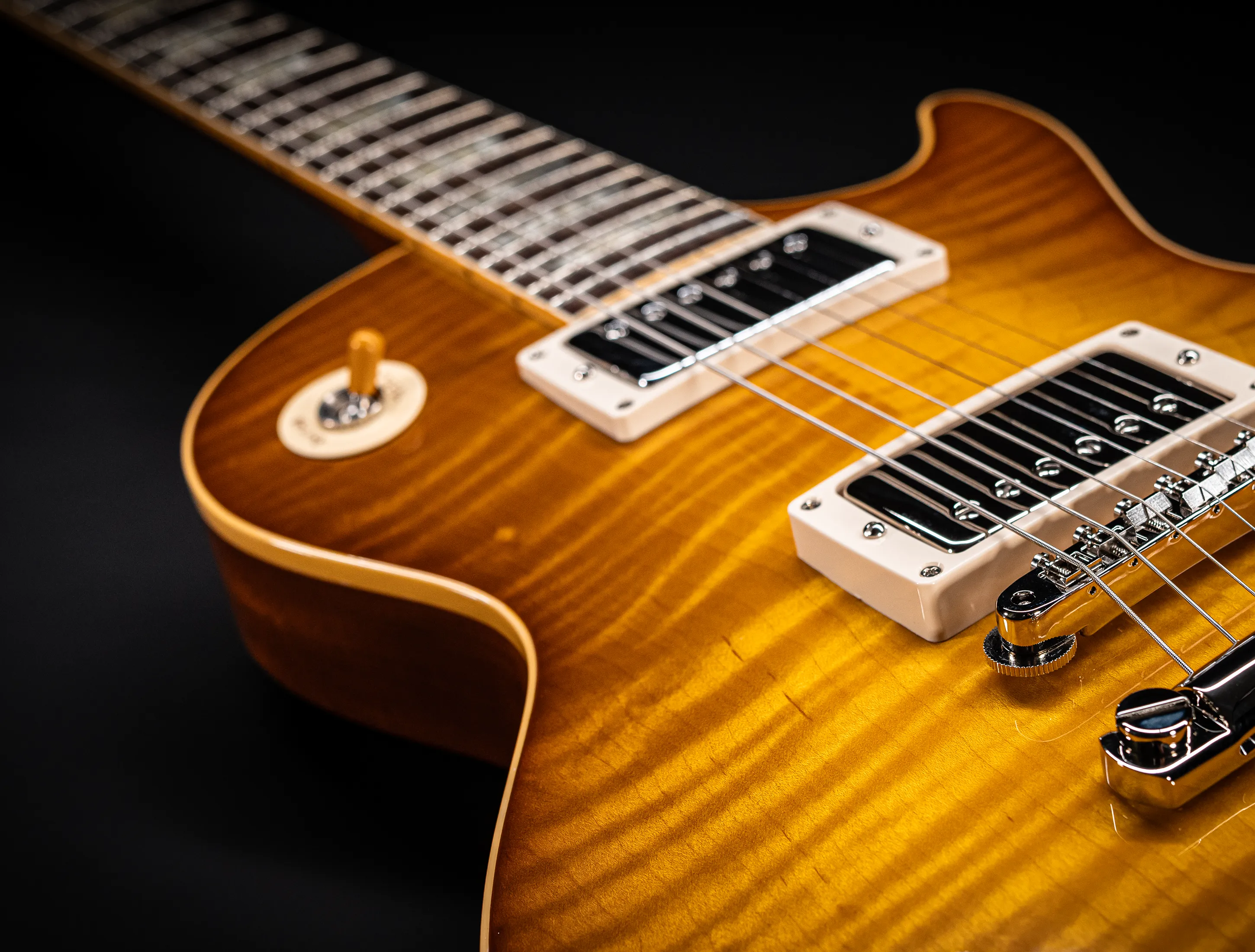 Gibson Les Paul 1959 Reissue Factory Special GLOSS - Golden Poppy Burst