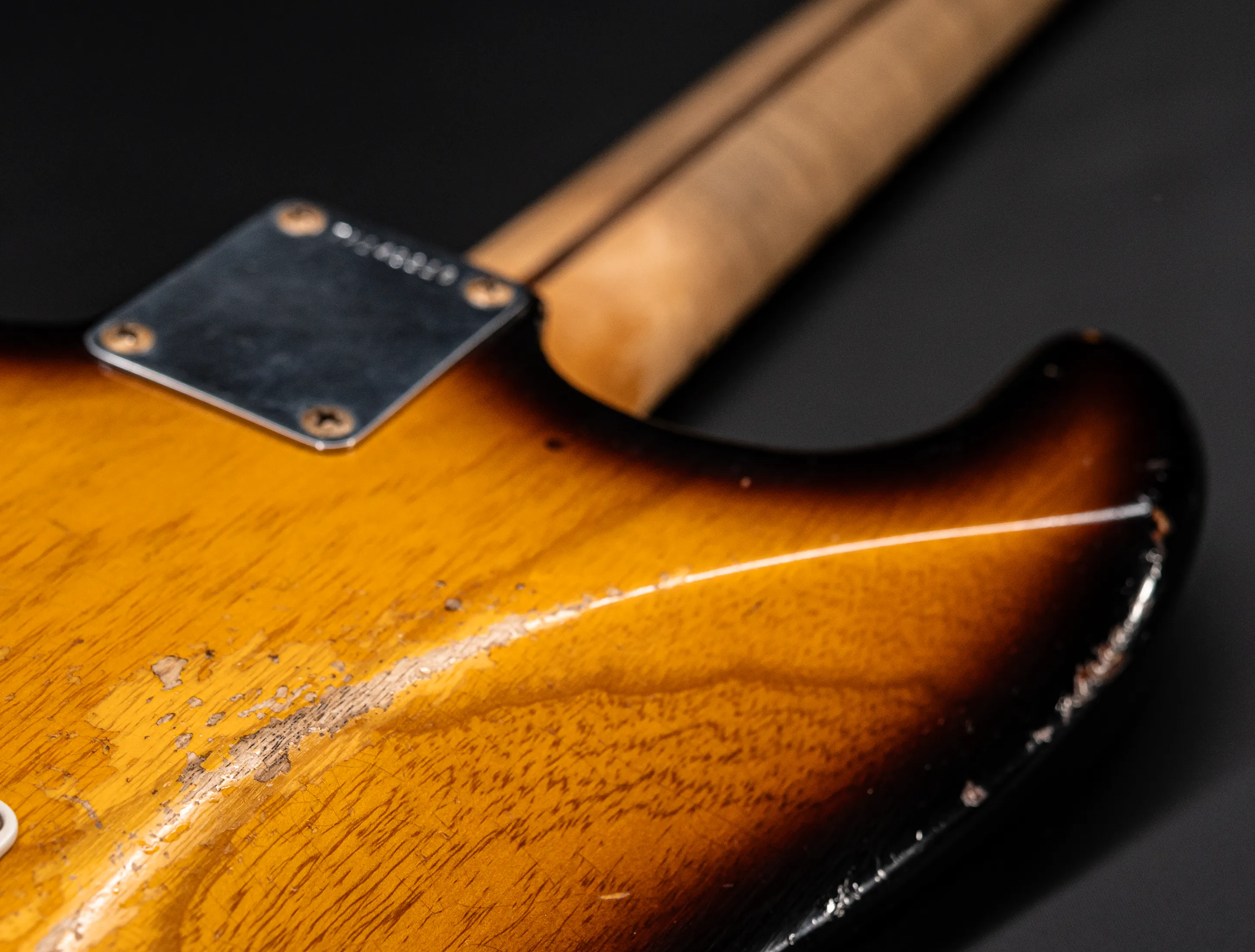 Fender Senior Masterbuilt Todd Krause 1957 Stratocaster Relic 1pc Ash Body - Sunburst