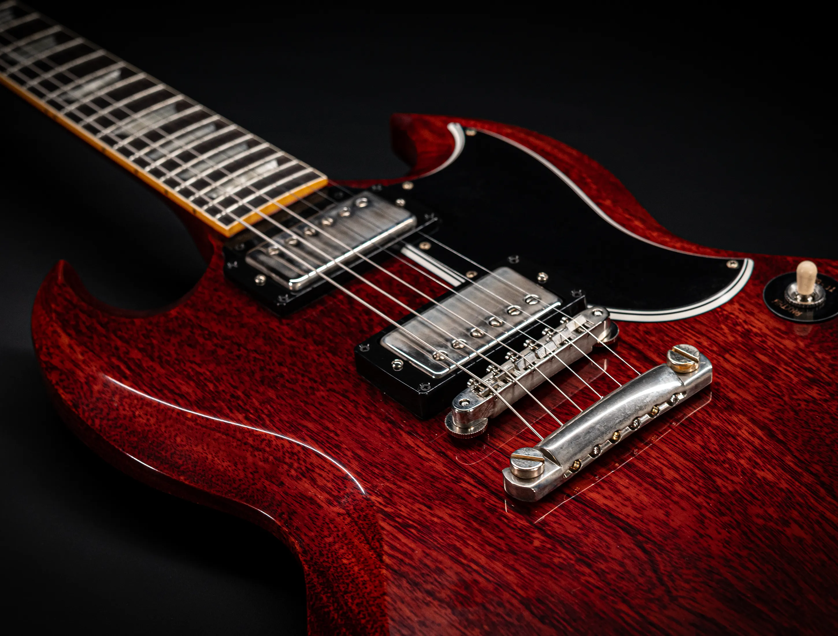 Gibson SG 1961 Standard Reissue Stop Bar VOS Cherry Red
