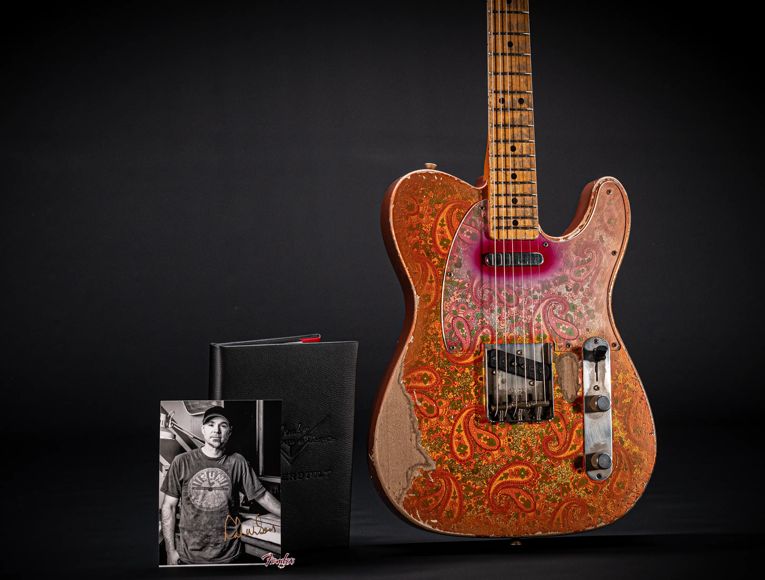 Fender Senior Masterbuilt Dale Wilson 1968 Telecaster Heavy Relic - Pink Paisley