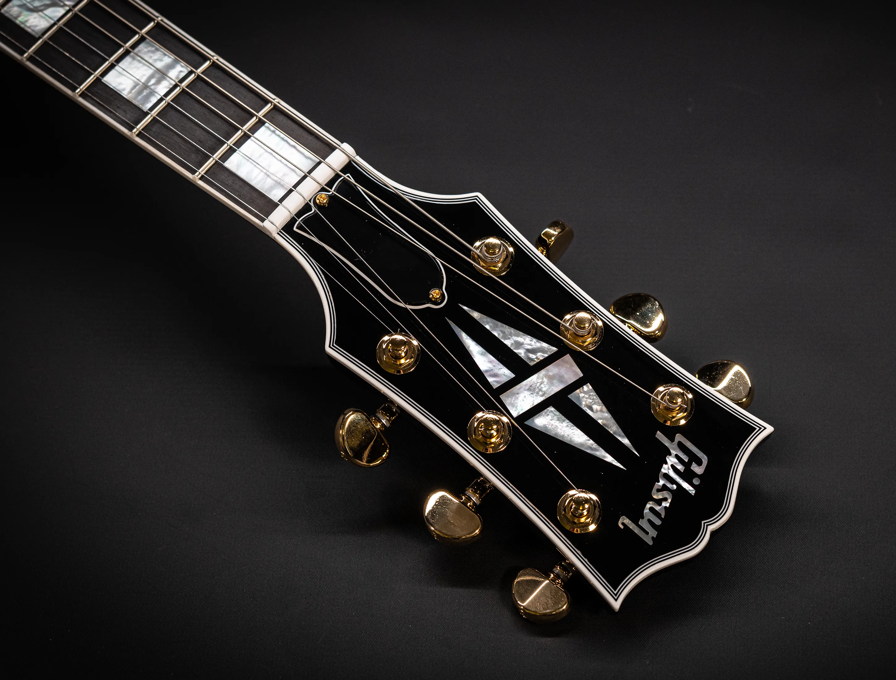 a164381 Gibson SG Custom 2 Pickup GLOSS Ebony