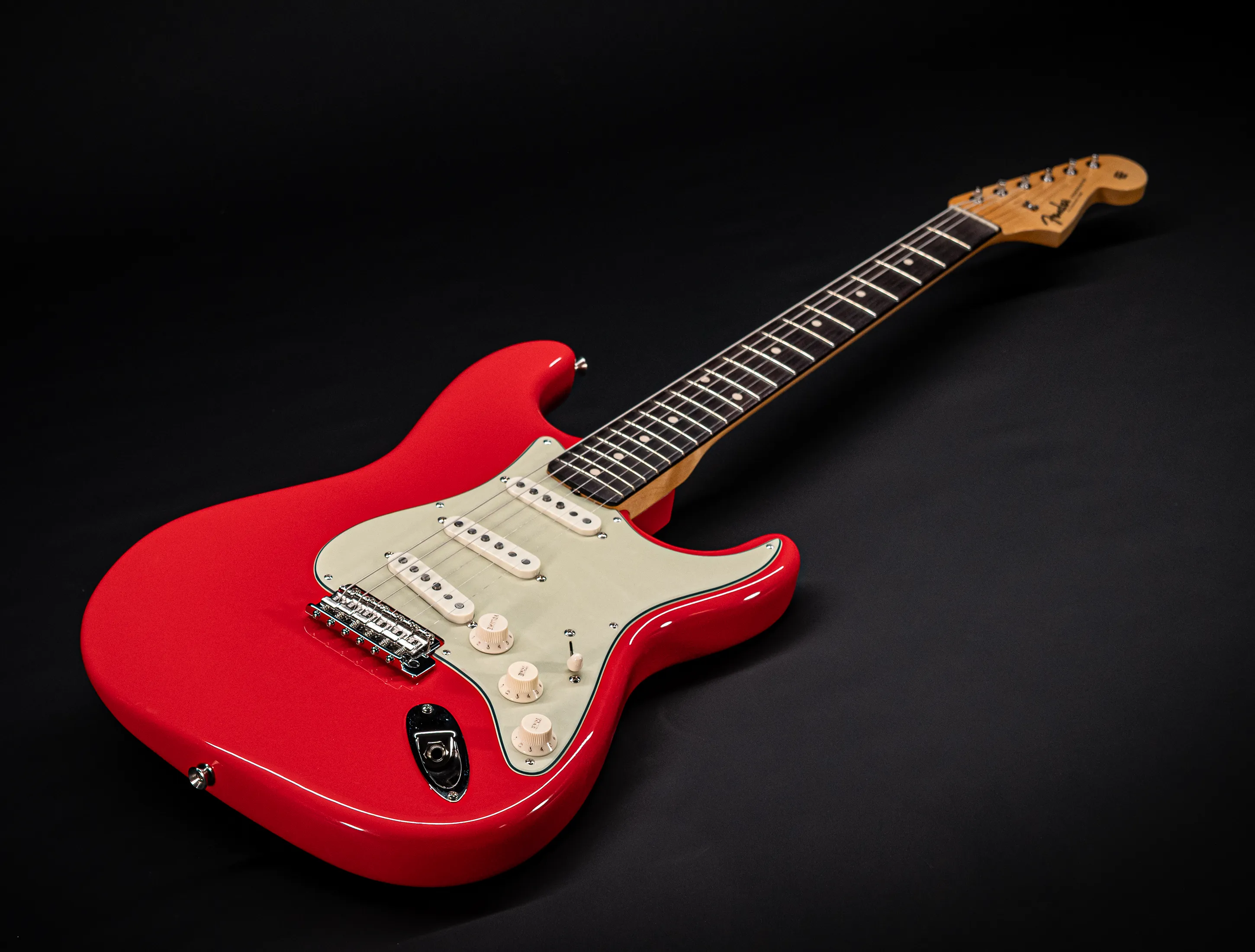 Fender MBD 50/60 inspired Stratocaster GLOSS NOS - Hot Rod Red