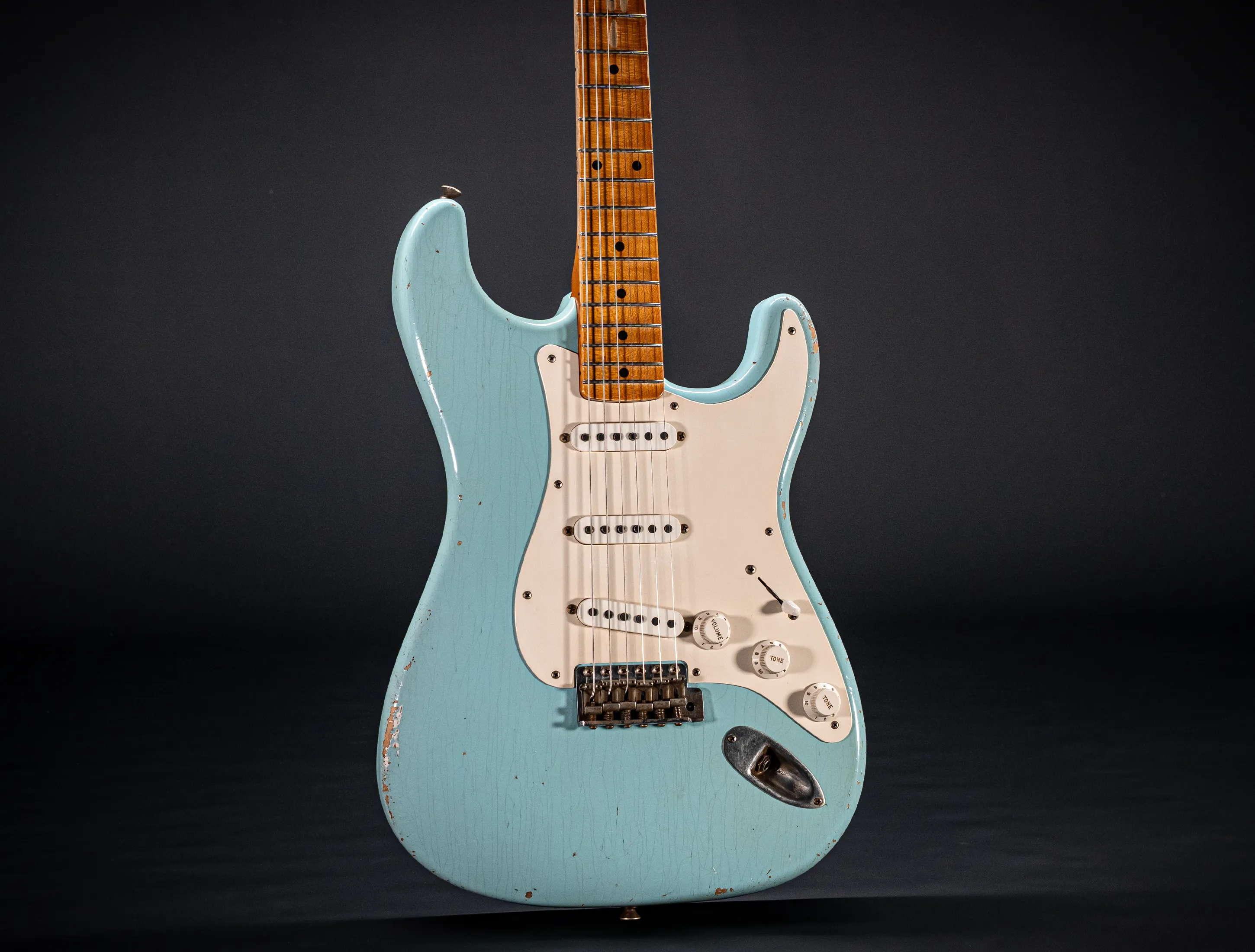 Fender Senior Masterbuilt Todd Krause 1957 Stratocaster Relic - Daphne Blue