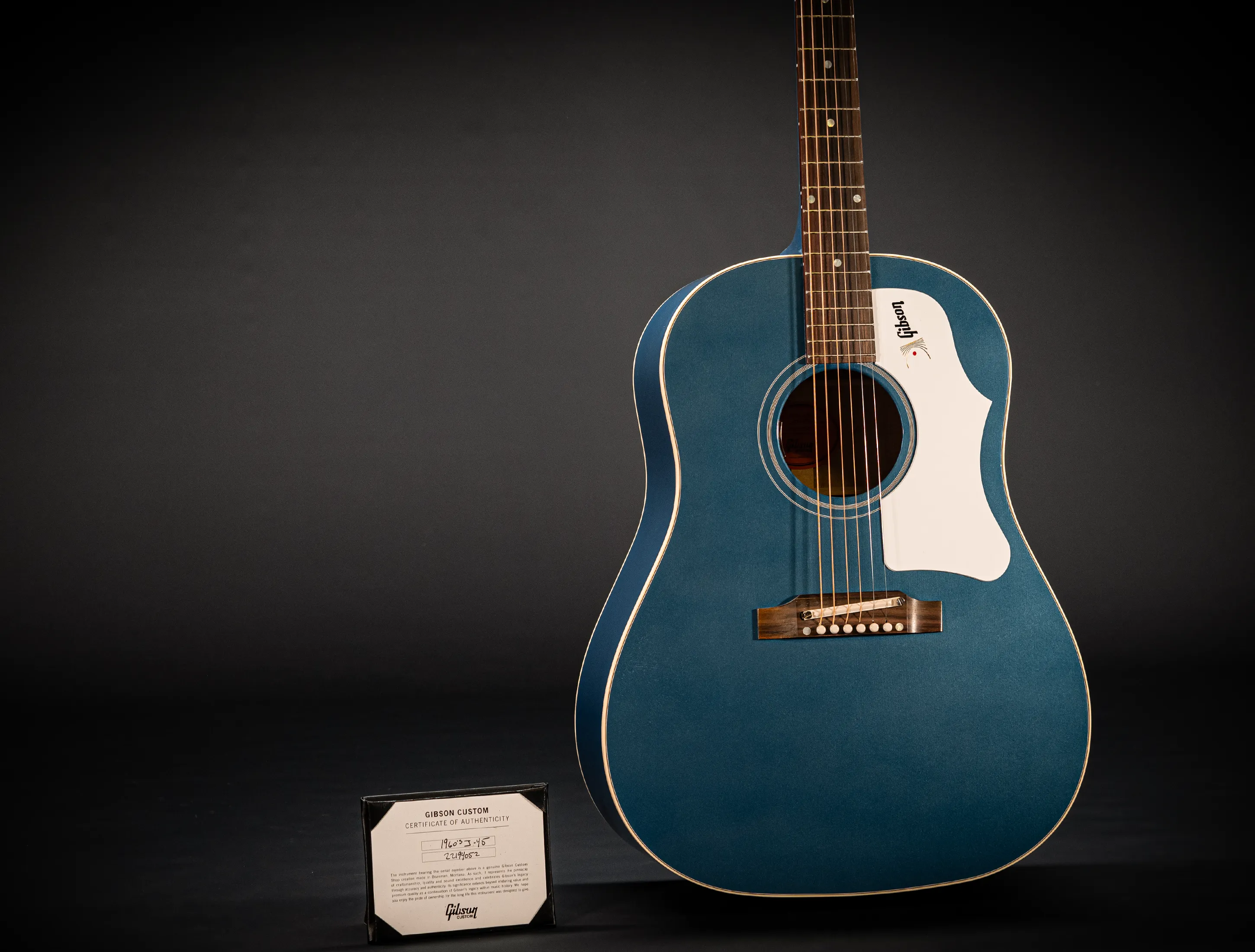 Gibson J-45 1960s Original Custom Shop Pelham Blue Gloss LIMITED