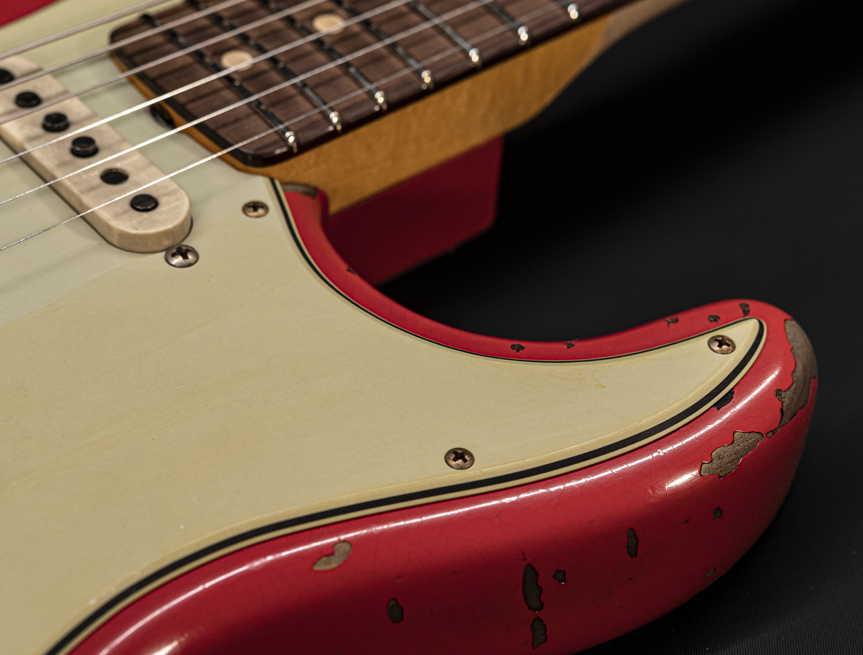 a138522_Fender-Custom-Shop-Michael-Landau-1963-Stratocaster-Fiesta-Red-over-3TSB a138522 fender-custom-shop-michael-landau-1963-stratocaster-fiesta-red-over-3tsb