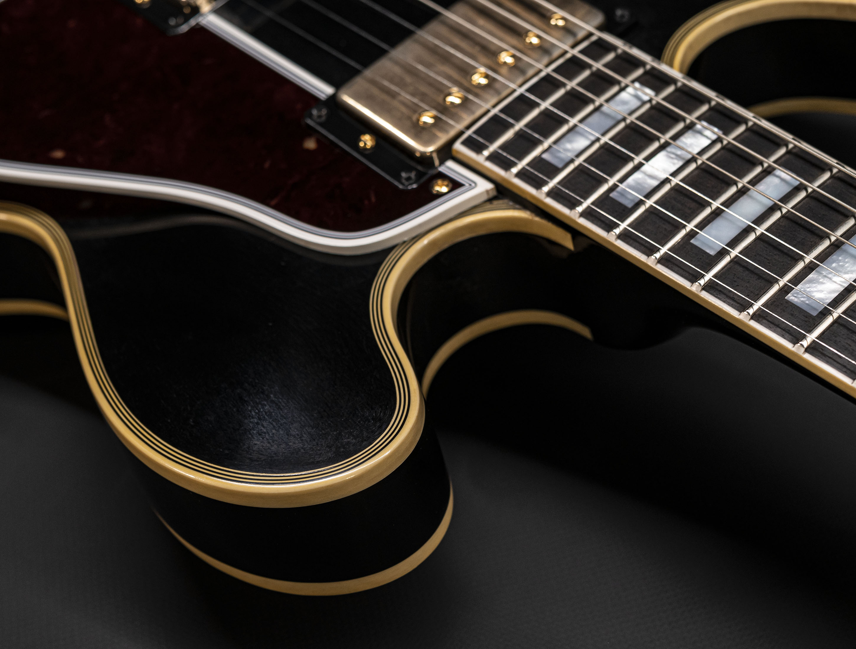 Show gallery (24 images) a118292 gibson-1959-es-355-stop-bar-historic-reissue-ebony