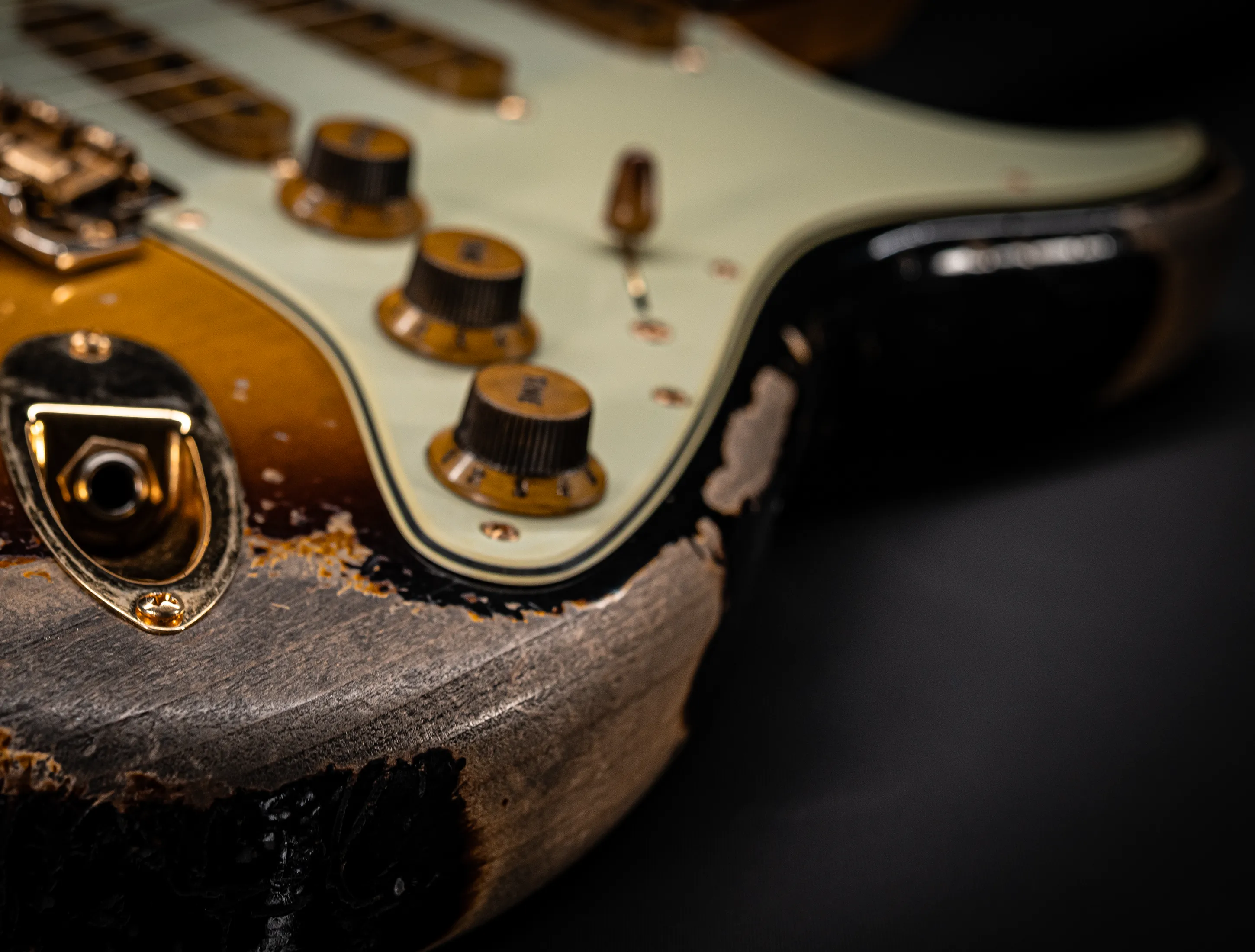 Fender MBD II 1962 Stratocaster MIDAS Super Heavy Relic - ASH Body Sunburst