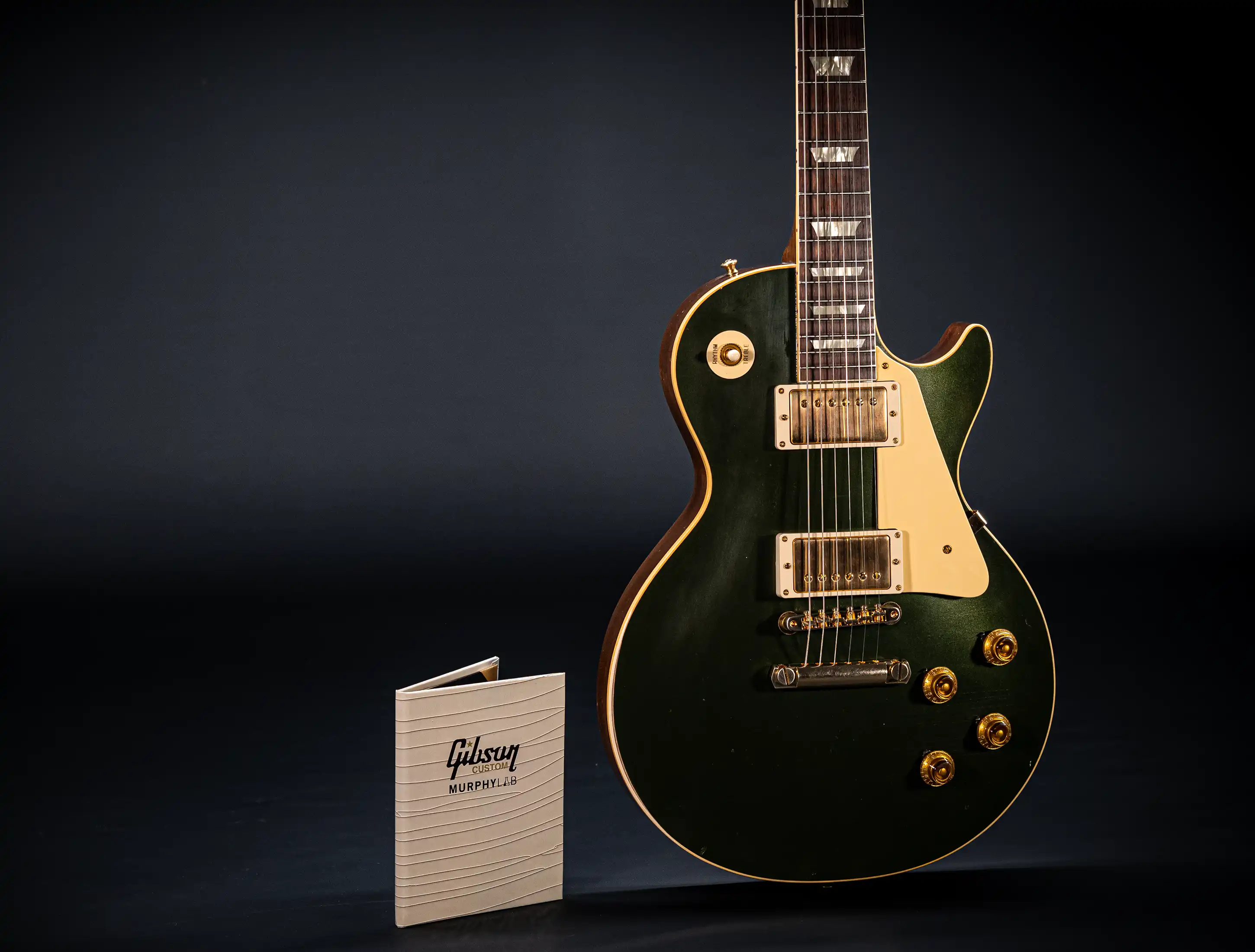 Gibson Les Paul 1957 Standard Murphy Lab Authentic Aged  - Antique Cadillac Green
