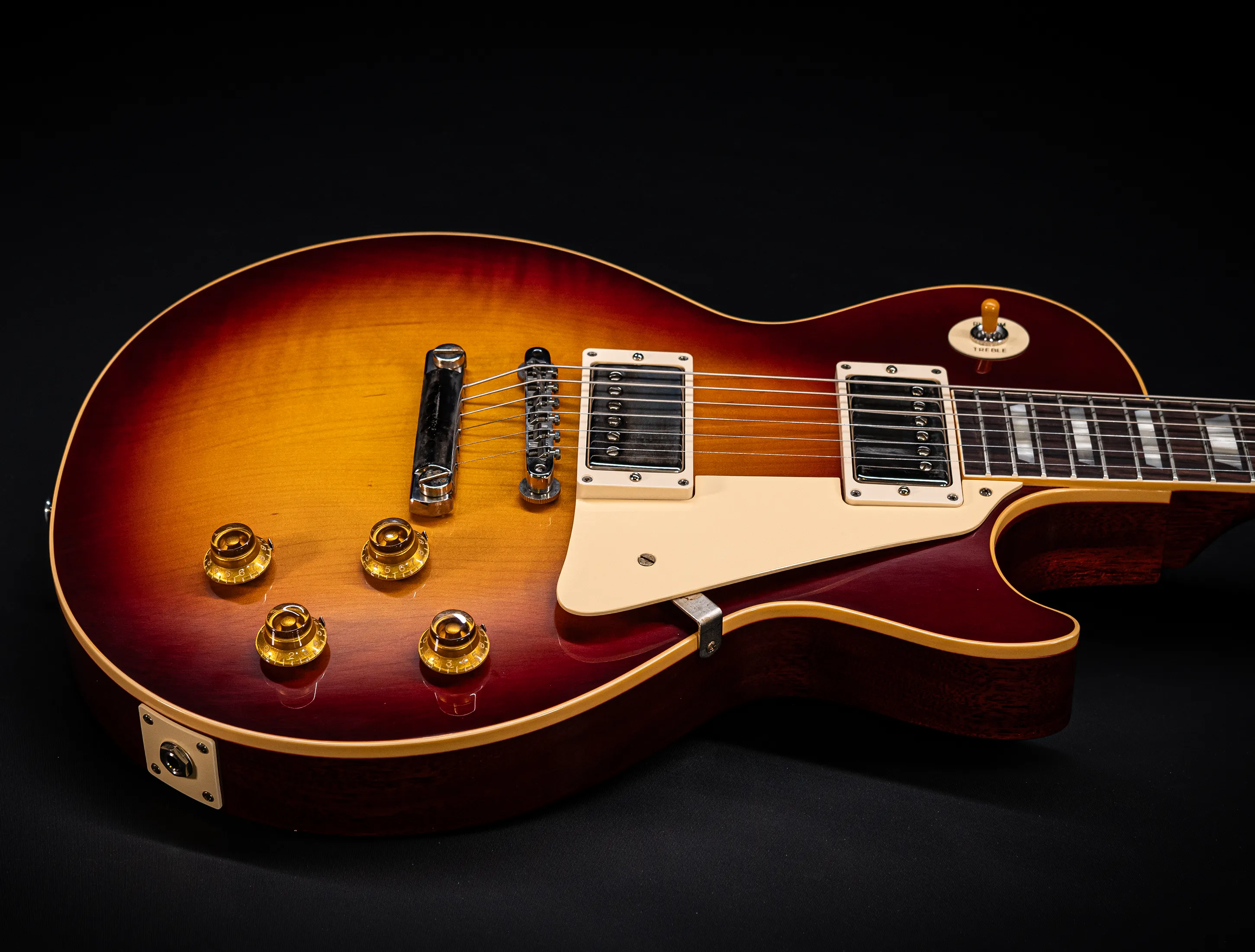 a171876 Gibson Les Paul 1958 Standard Reissue VOS - Bourbon Burst Musikhaus-Hermann
