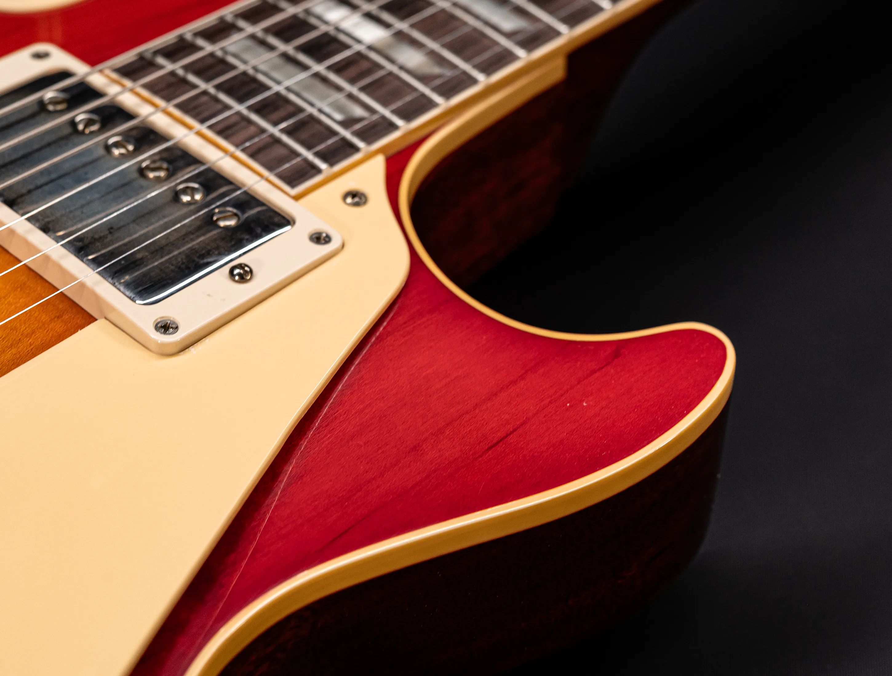 a161538 Gibson Les Paul 1958 Standard Reissue VOS - Washed Cherry Sunburst
