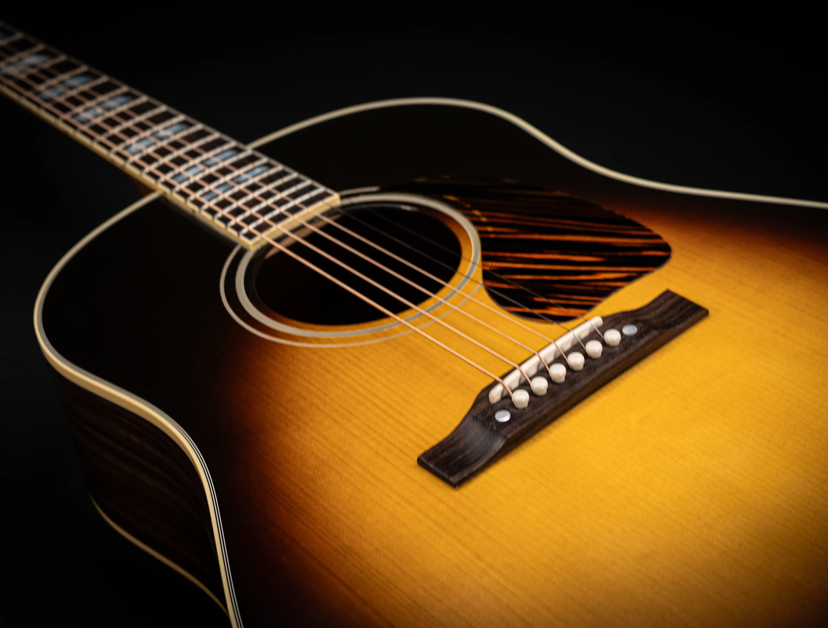 Show gallery (31 images) a161906 Gibson Southern Jumbo Rosewood EARLY 40s Golden Era Custom Shop Adirondack Vintage Sunburst