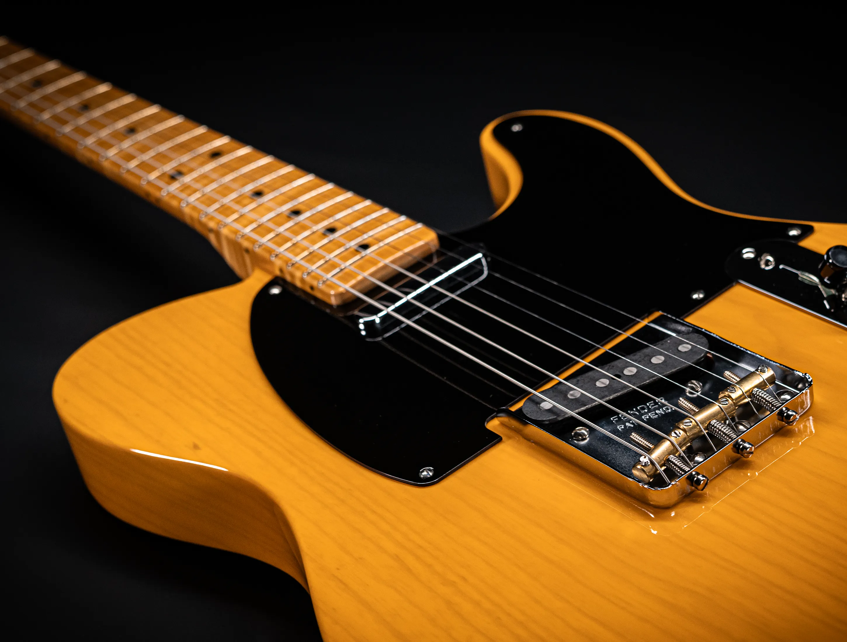Fender Senior Masterbuilt Todd Krause 1952 Telecaster NOS 1pc Ash Body - Butterscotch Blonde