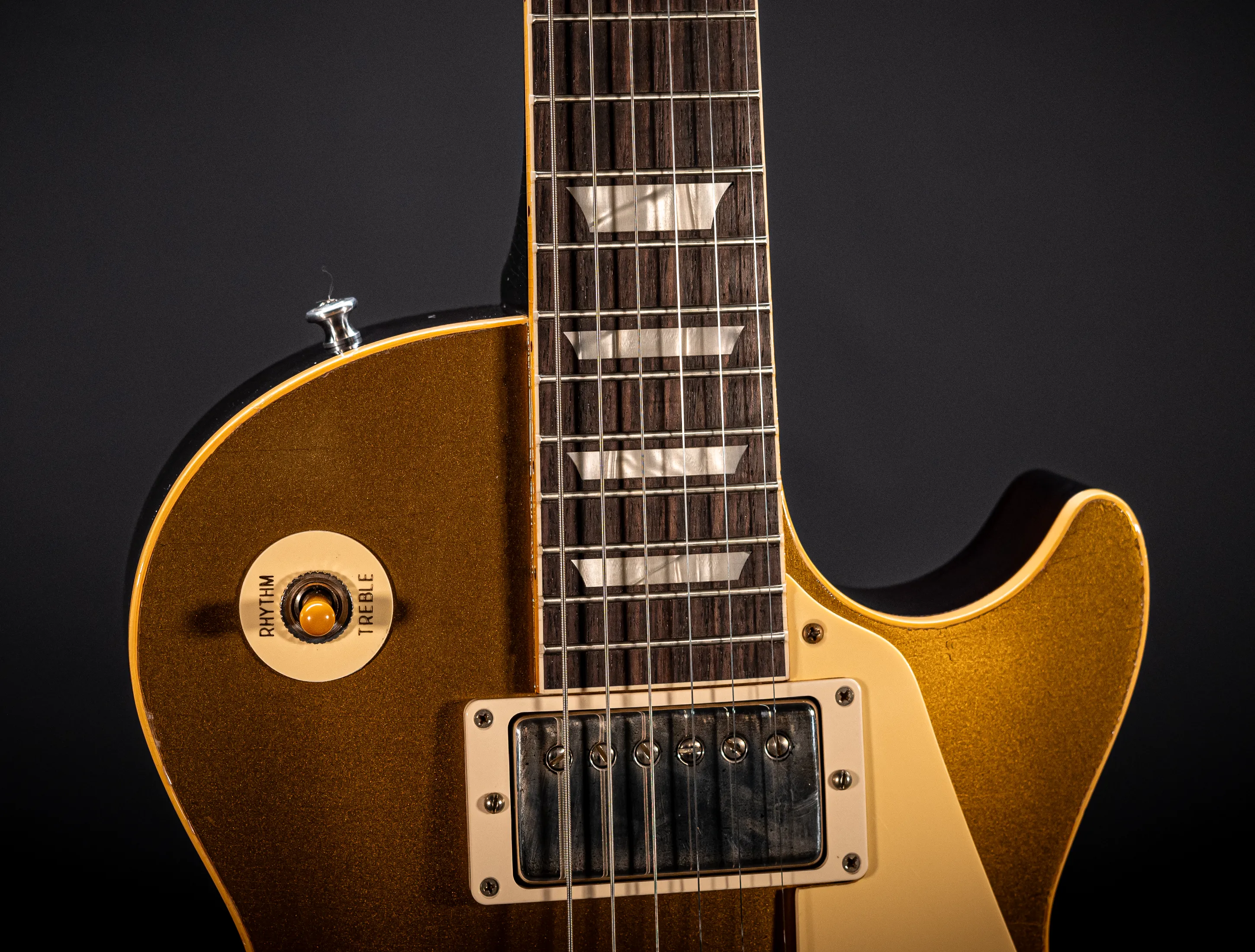 a164776 Gibson Les Paul 1957 Goldtop Darkback Reissue Murphy Lab Light Aged