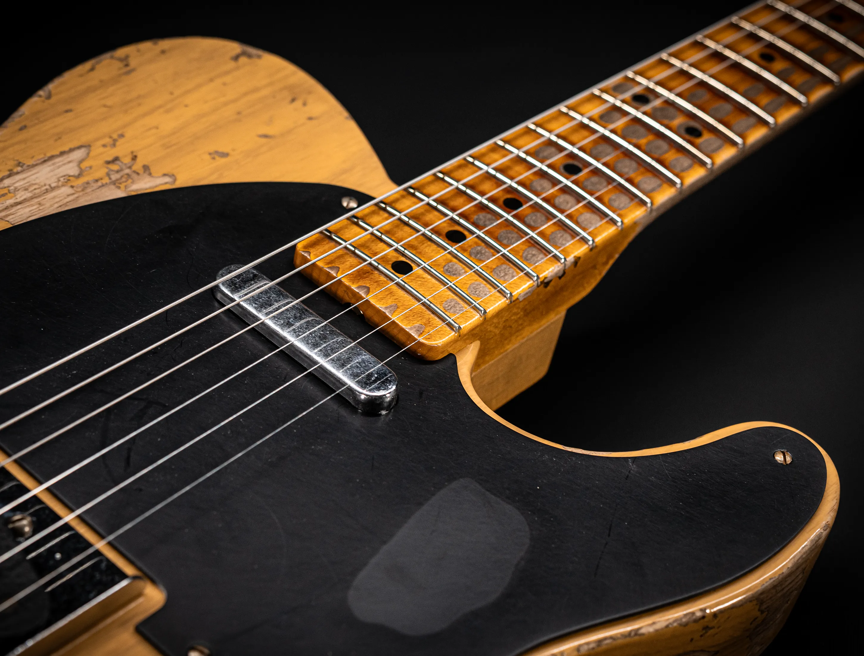 Fender MBD II 1952 Telecaster Super Heavy Relic 1pc. Ash Body - Butterscotch Blonde