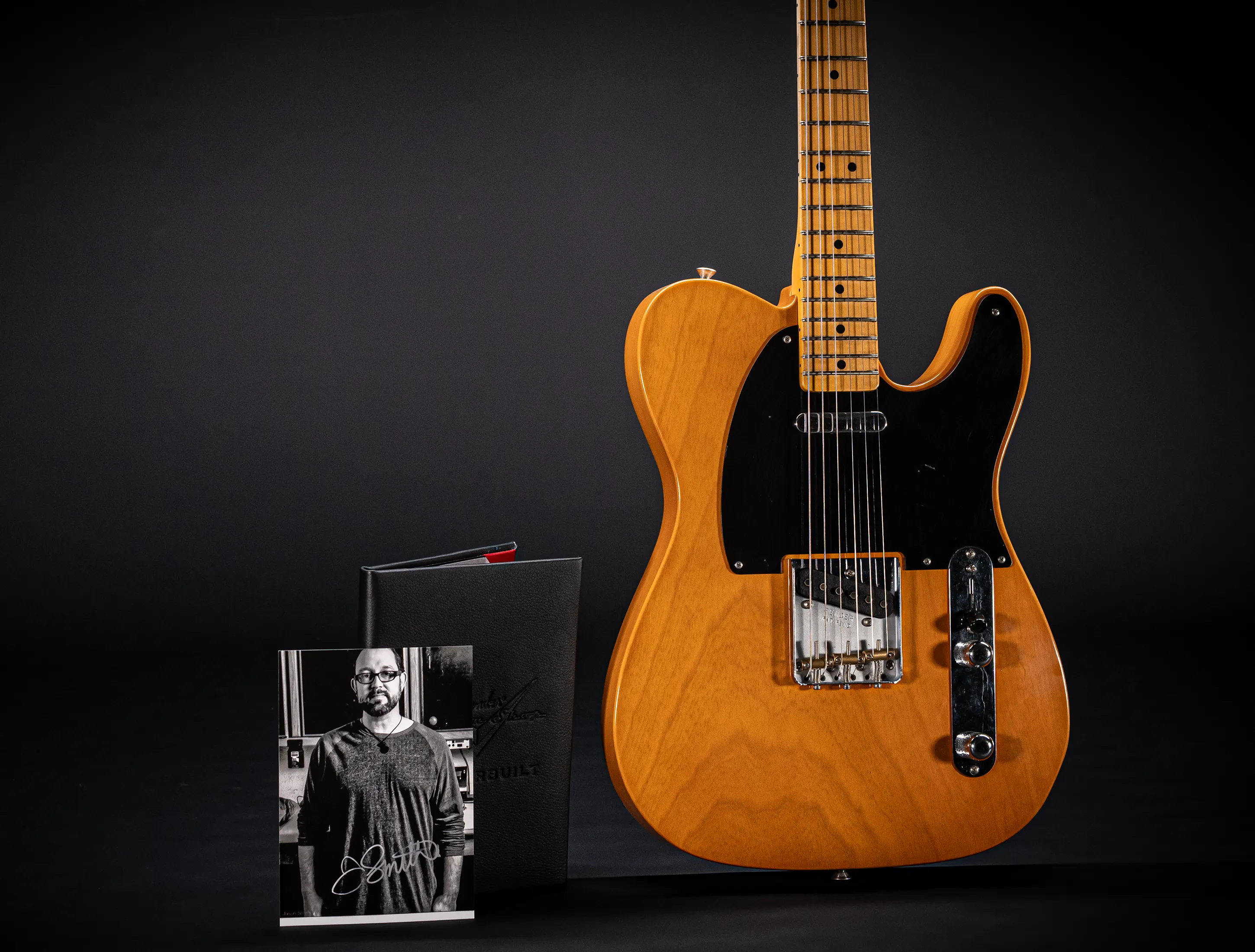 Fender Senior Masterbuilt Jason Smith 1952 Telecaster Closet Classic - 1pc Ash Antique Butterscotch Blonde